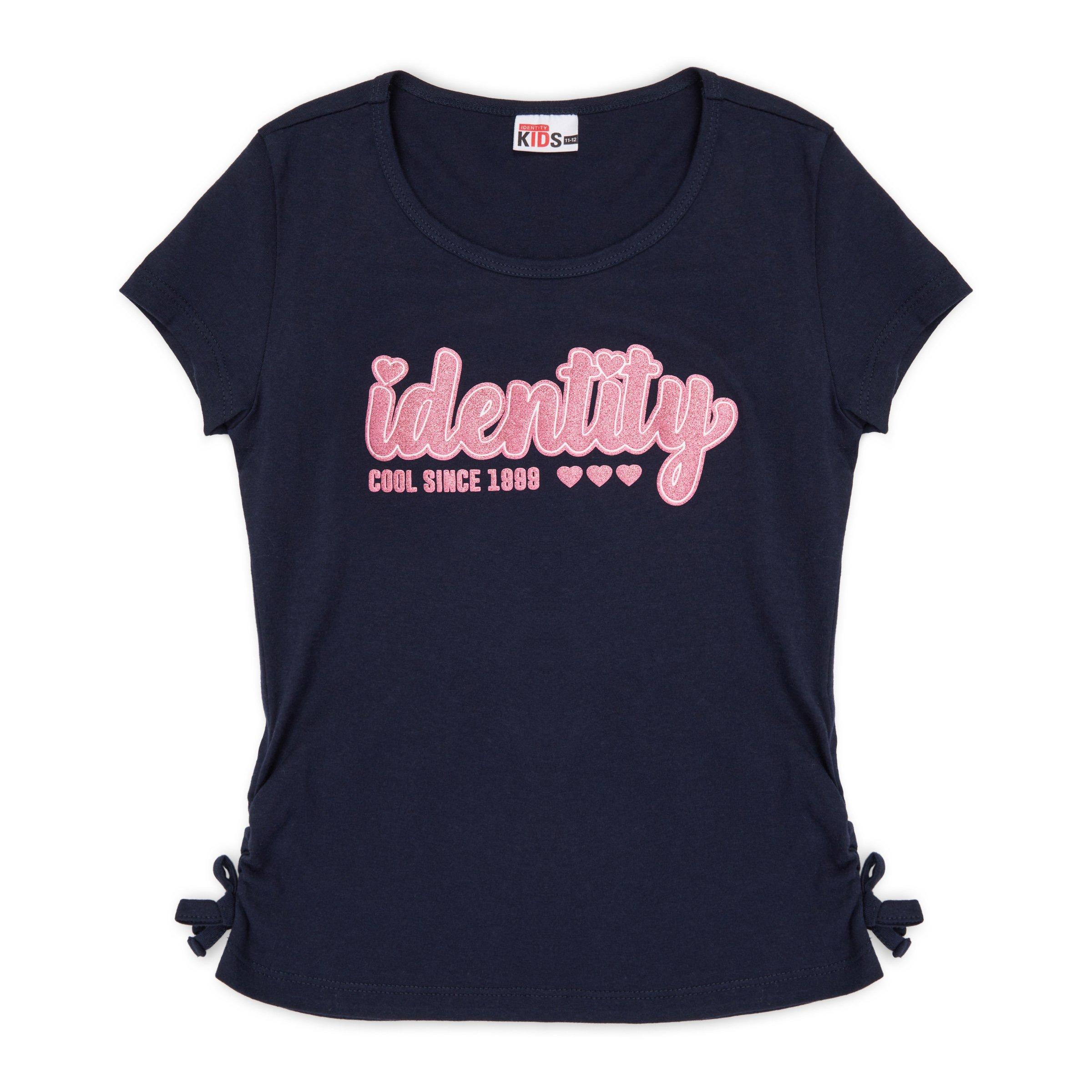 Girls navy hotsell t shirt