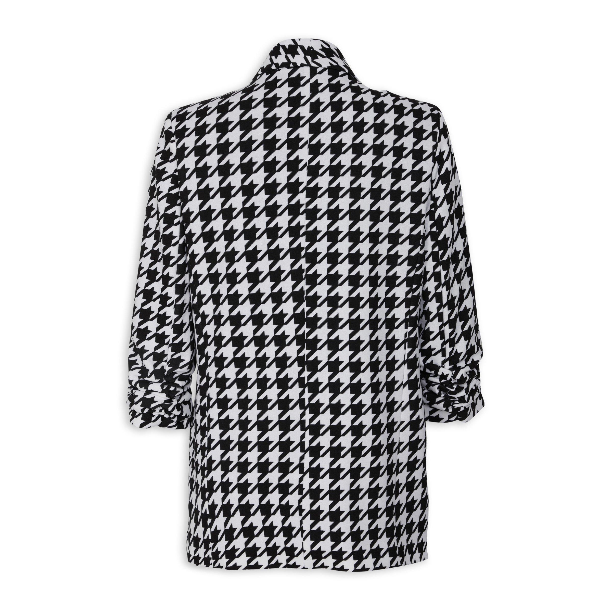 Houndstooth Print Blazer (3096756)