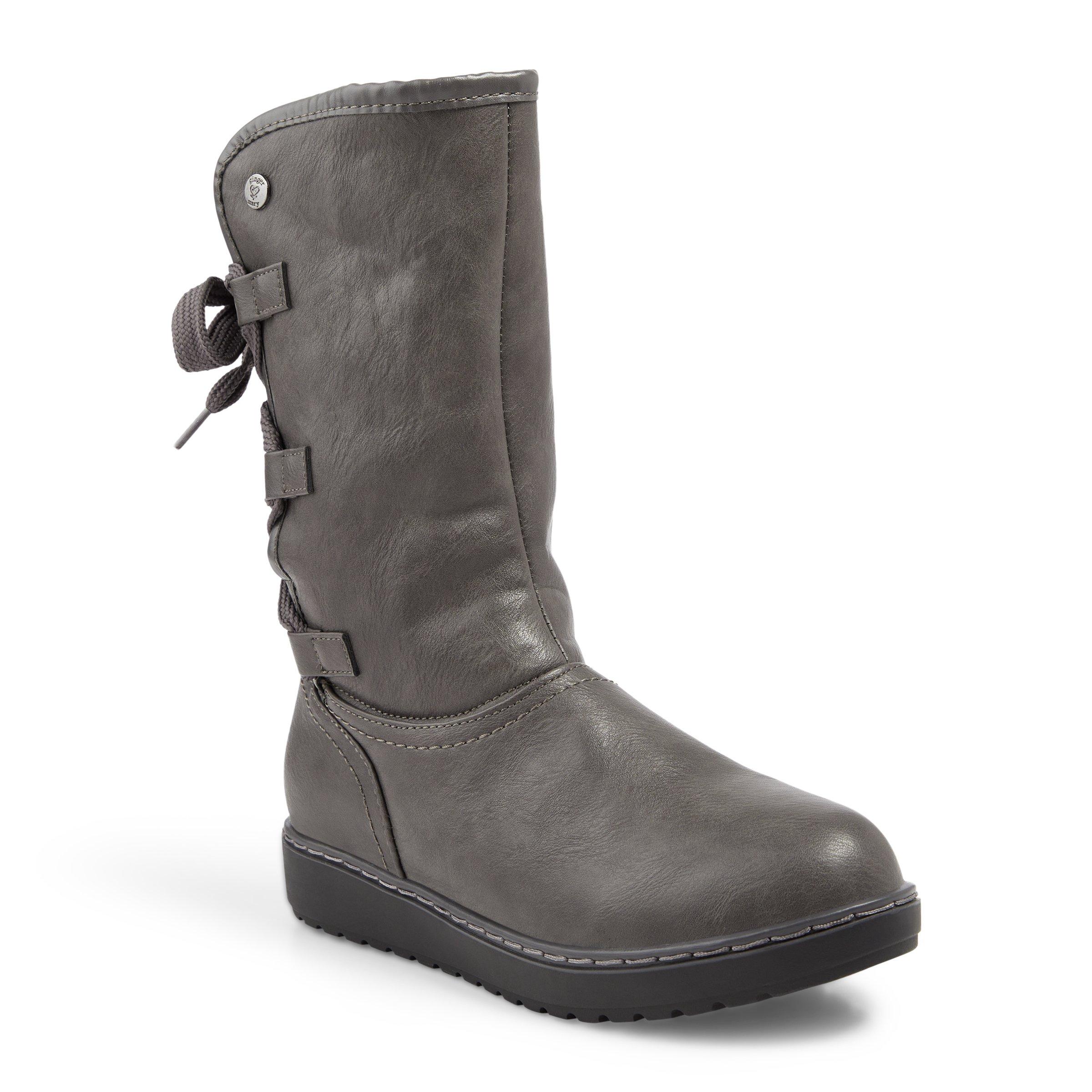 Charcoal grey outlet boots