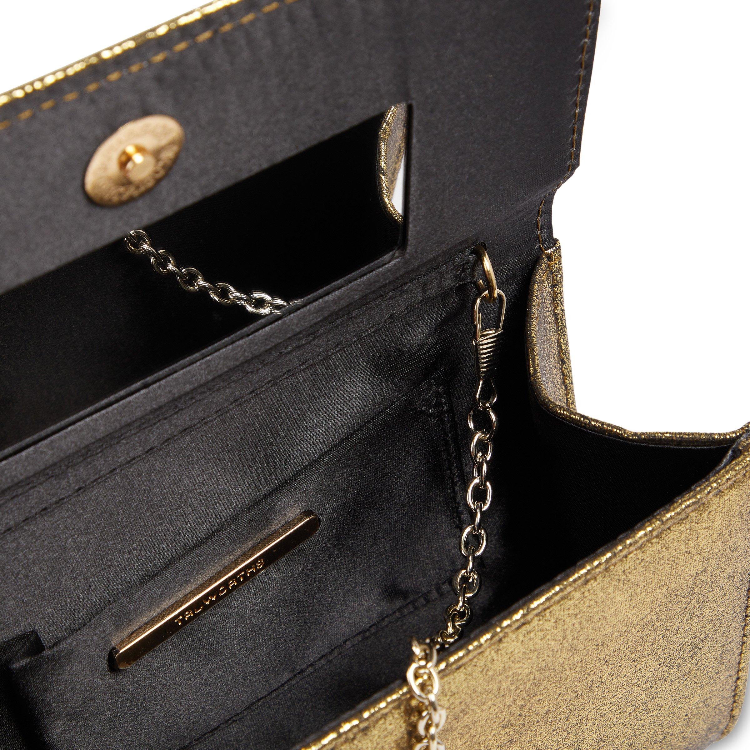 Dark 2024 gold clutch