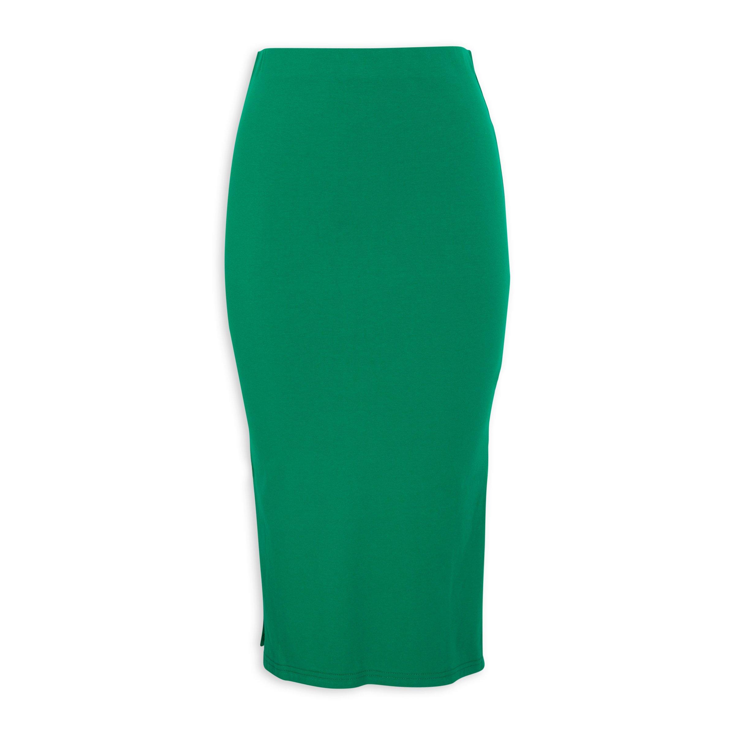 Bodycon 2024 green skirt