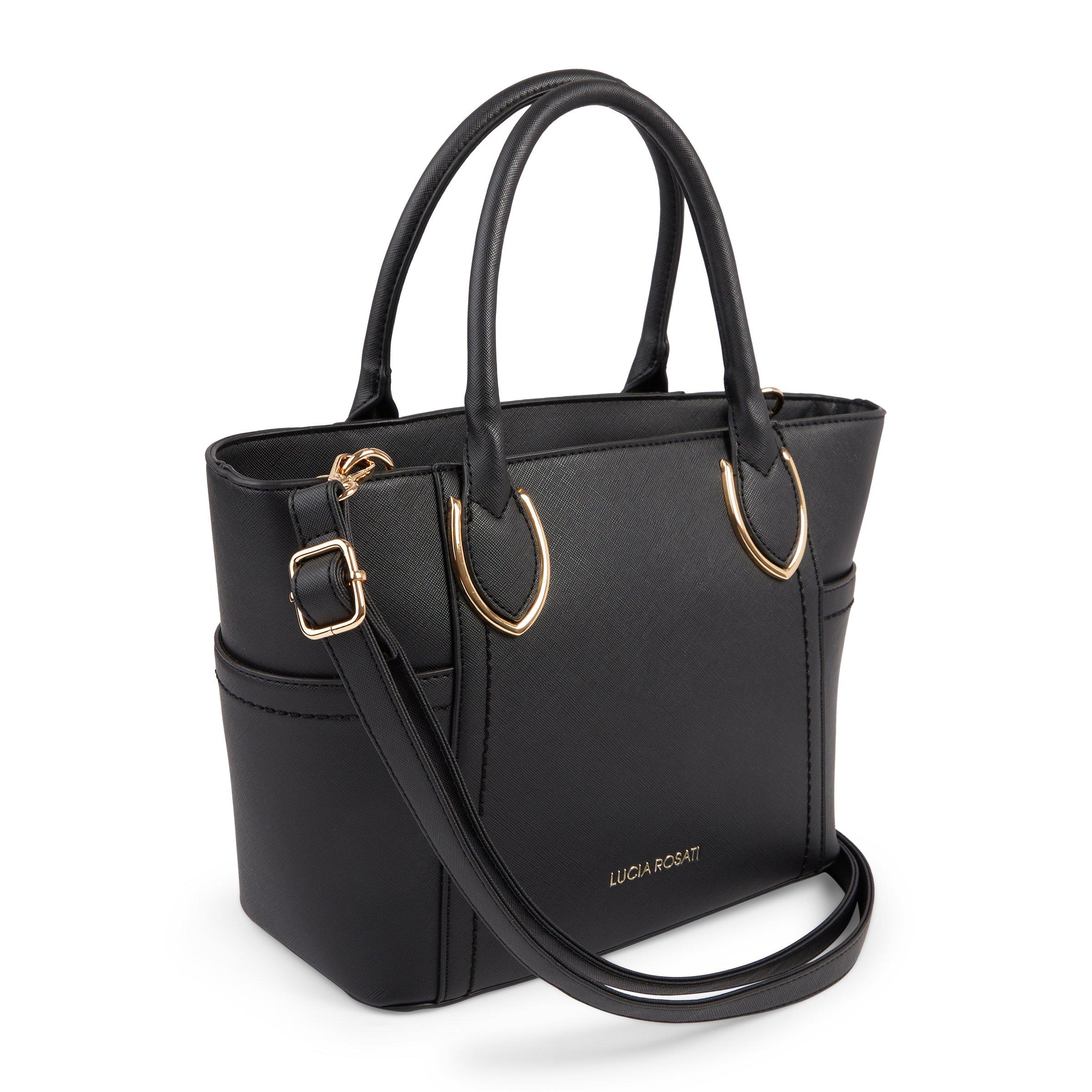 Womens black shopper discount bag