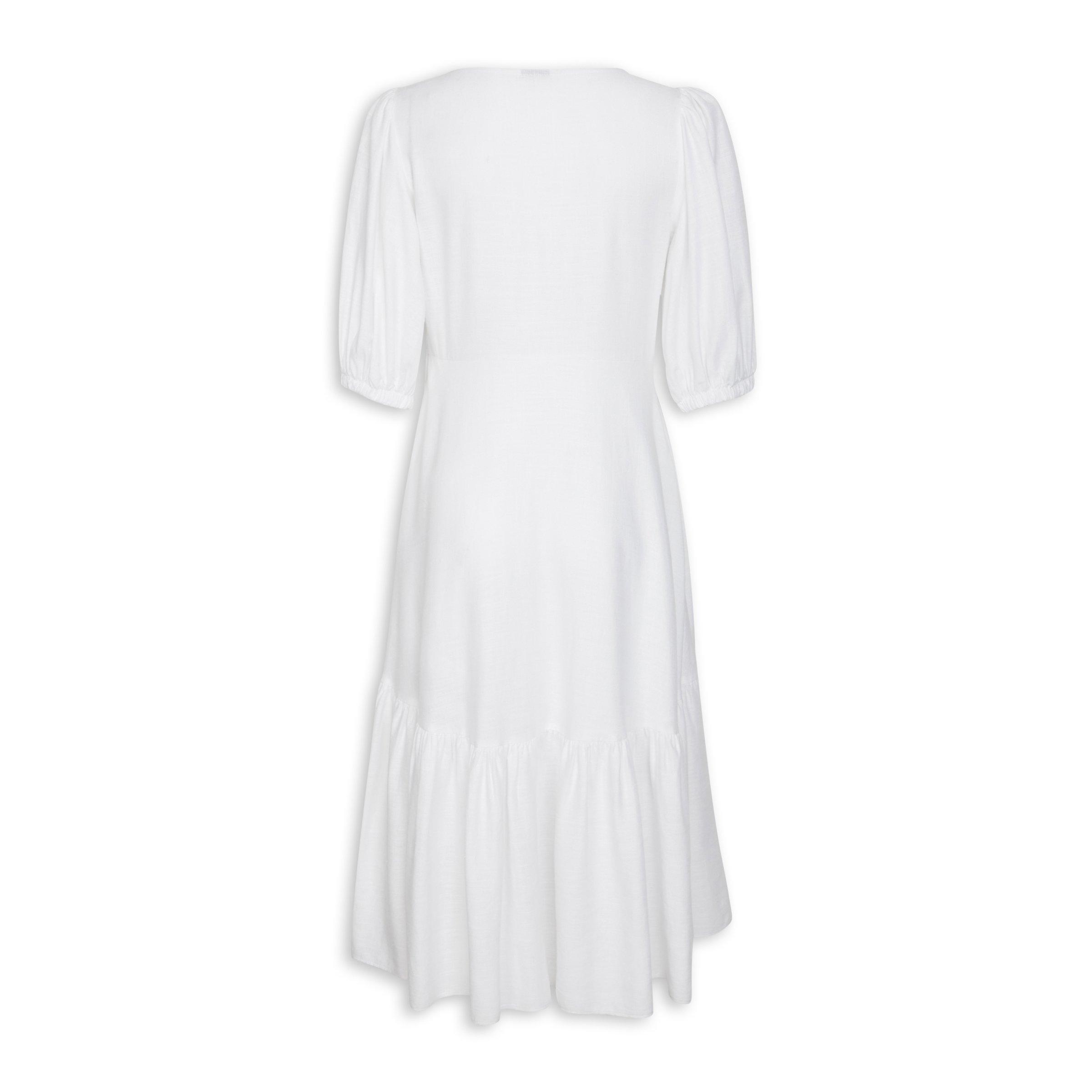 White V neck Dress 3097462 Daniel Hechter