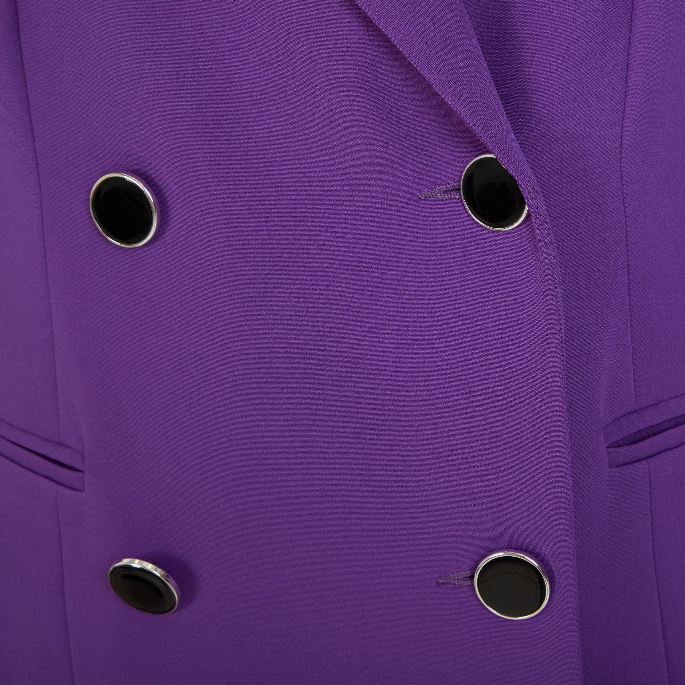 Lilac double sale breasted blazer