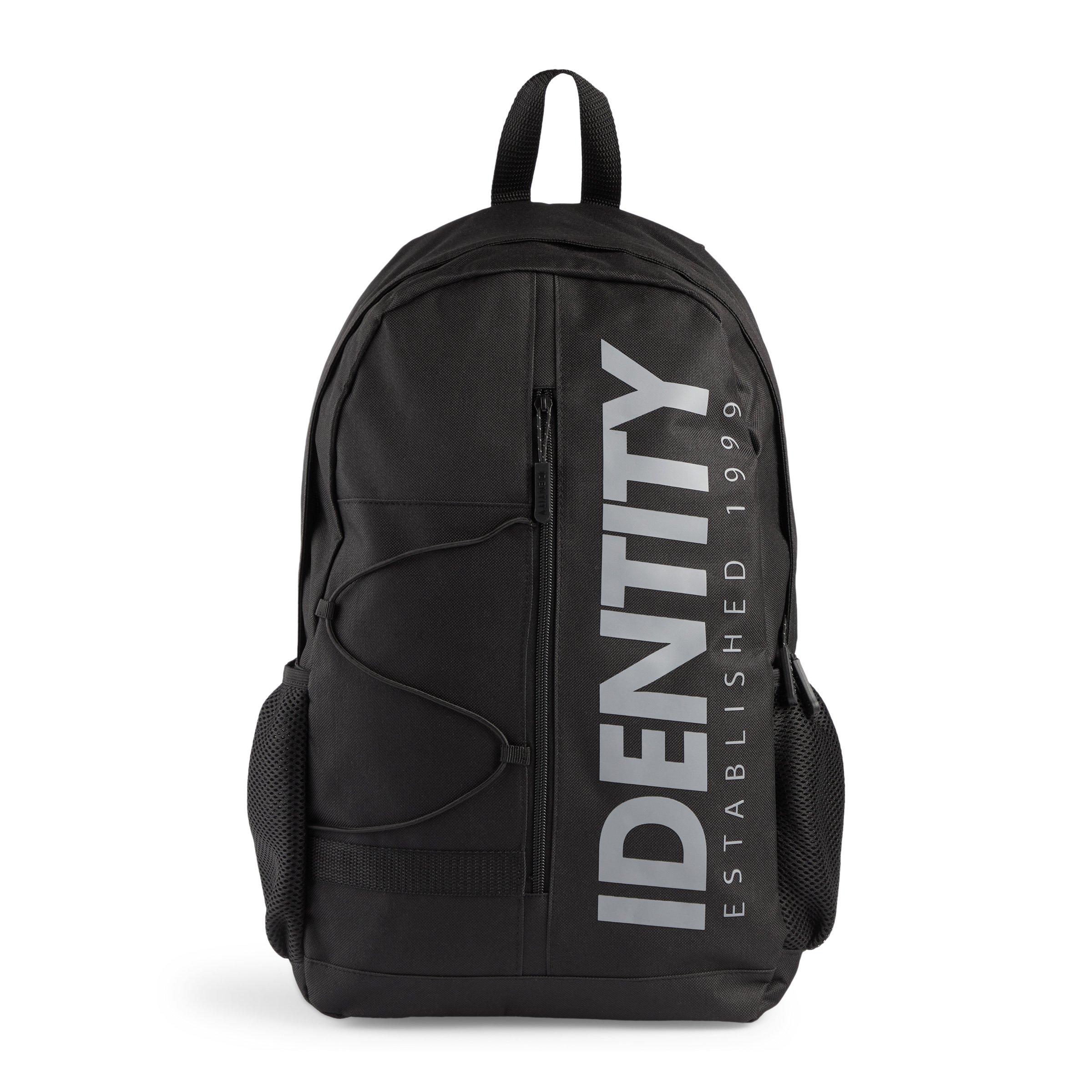 Black 2025 branded backpack