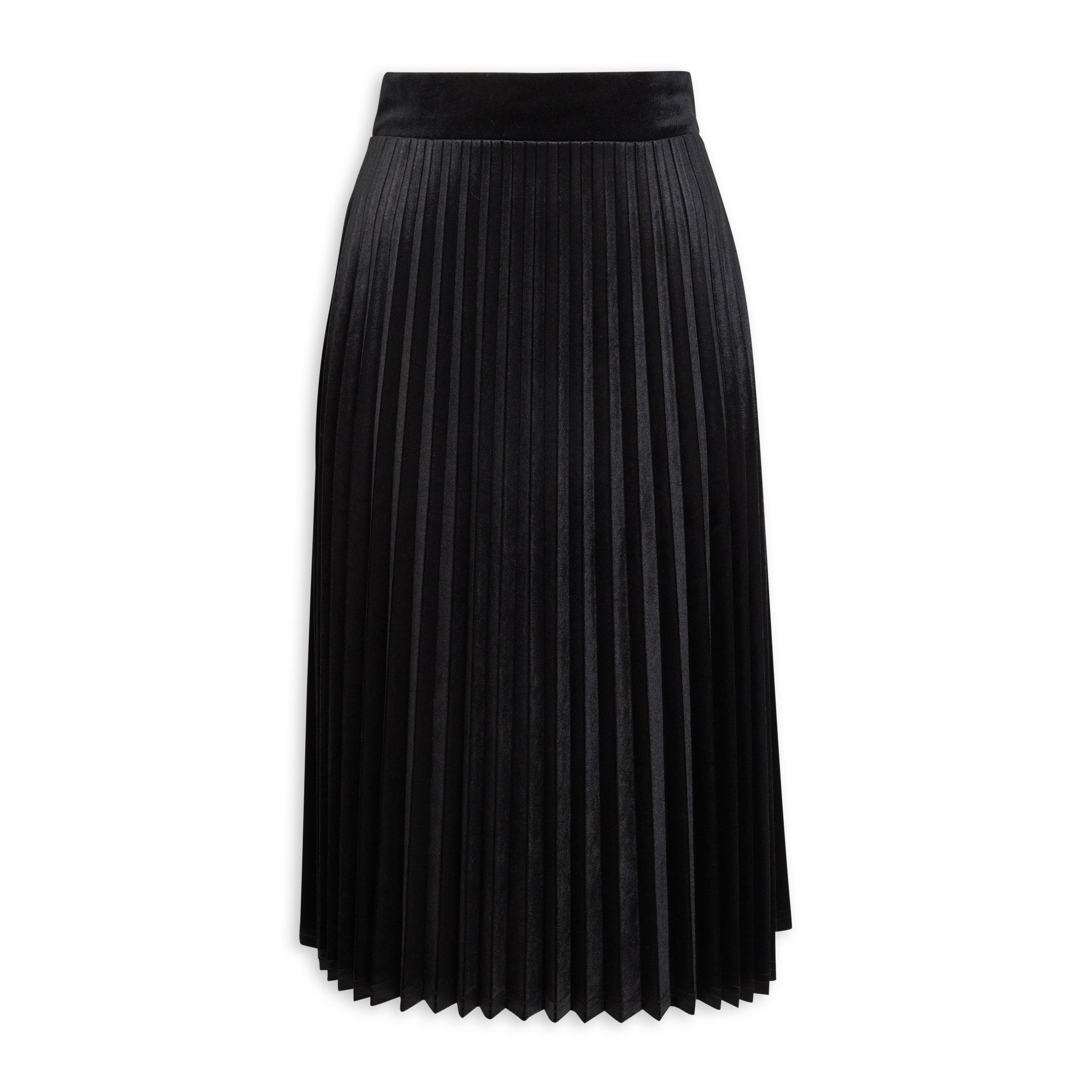 Black Pleated Skirt 3097998 Truworths