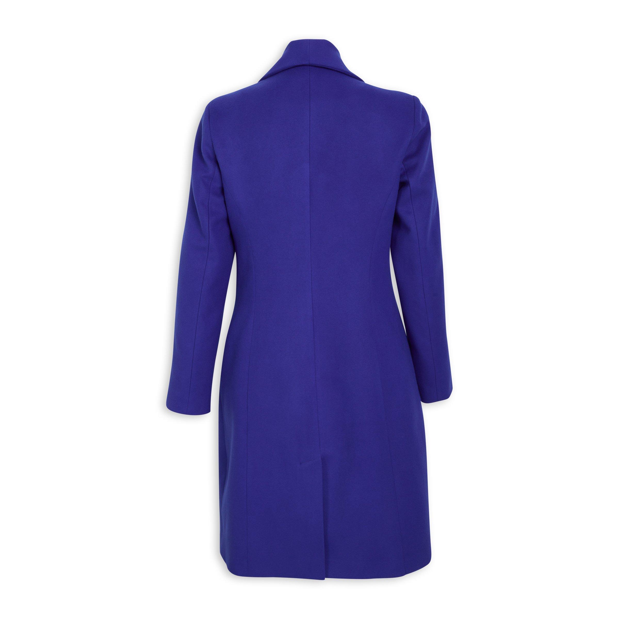 Cobalt blue hot sale ladies coat