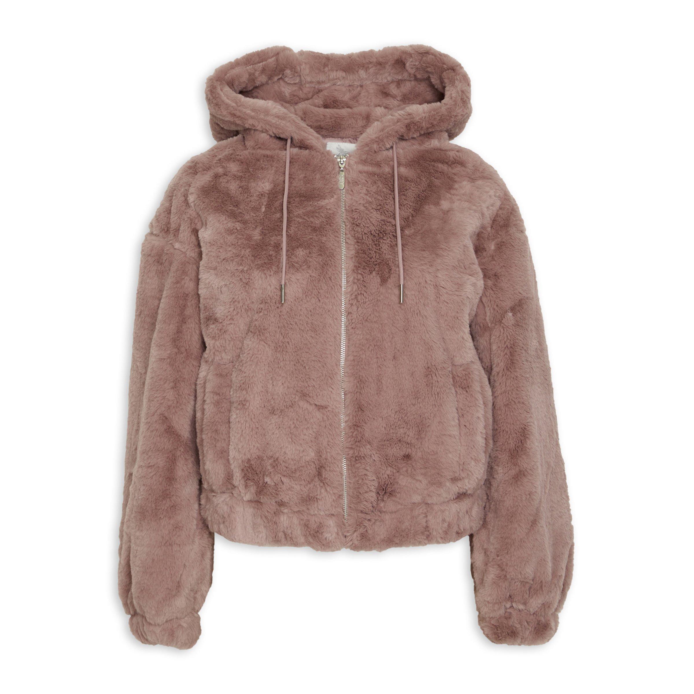 Pink zip hotsell through hoodie