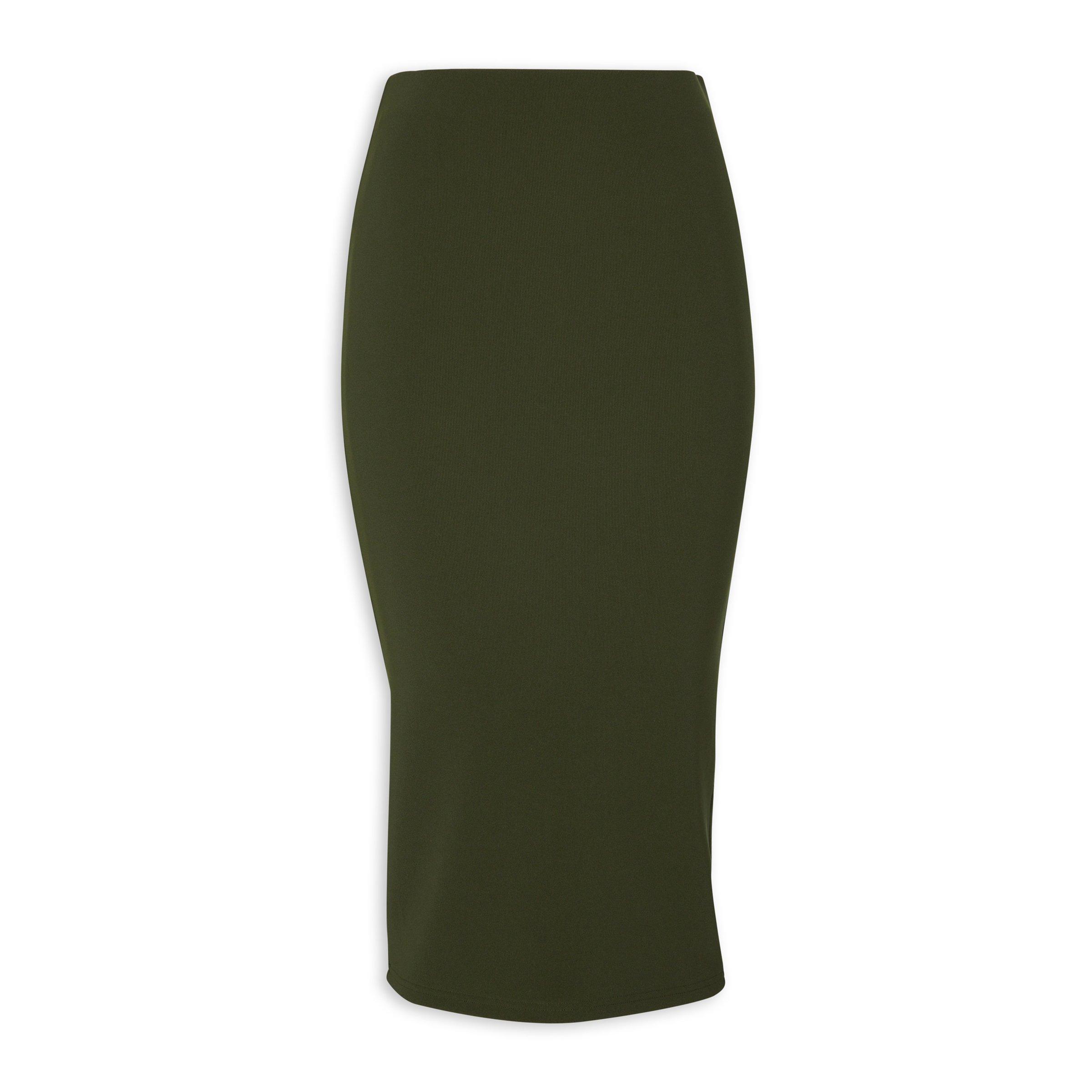 Bodycon 2024 green skirt