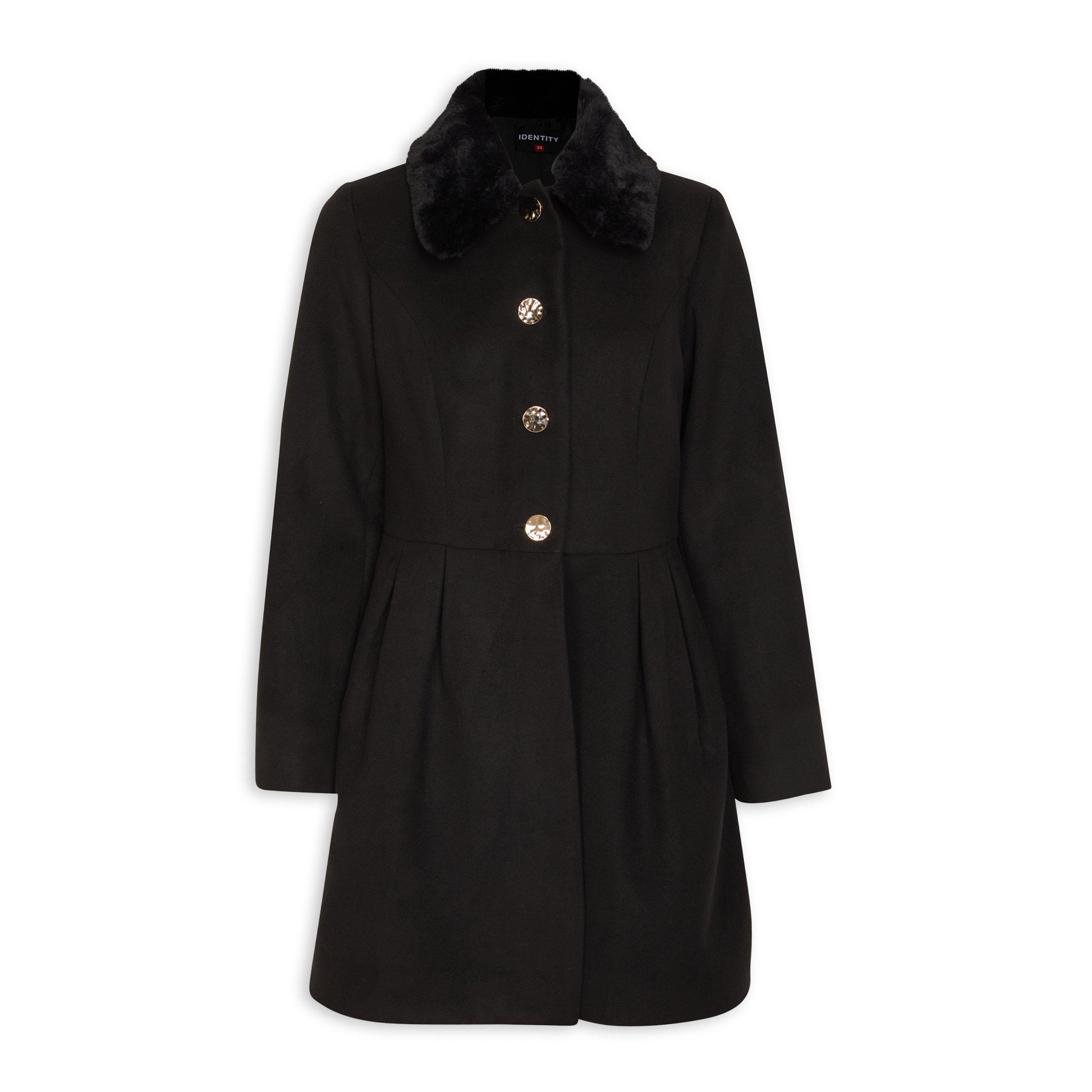 Fur trim outlet peacoat