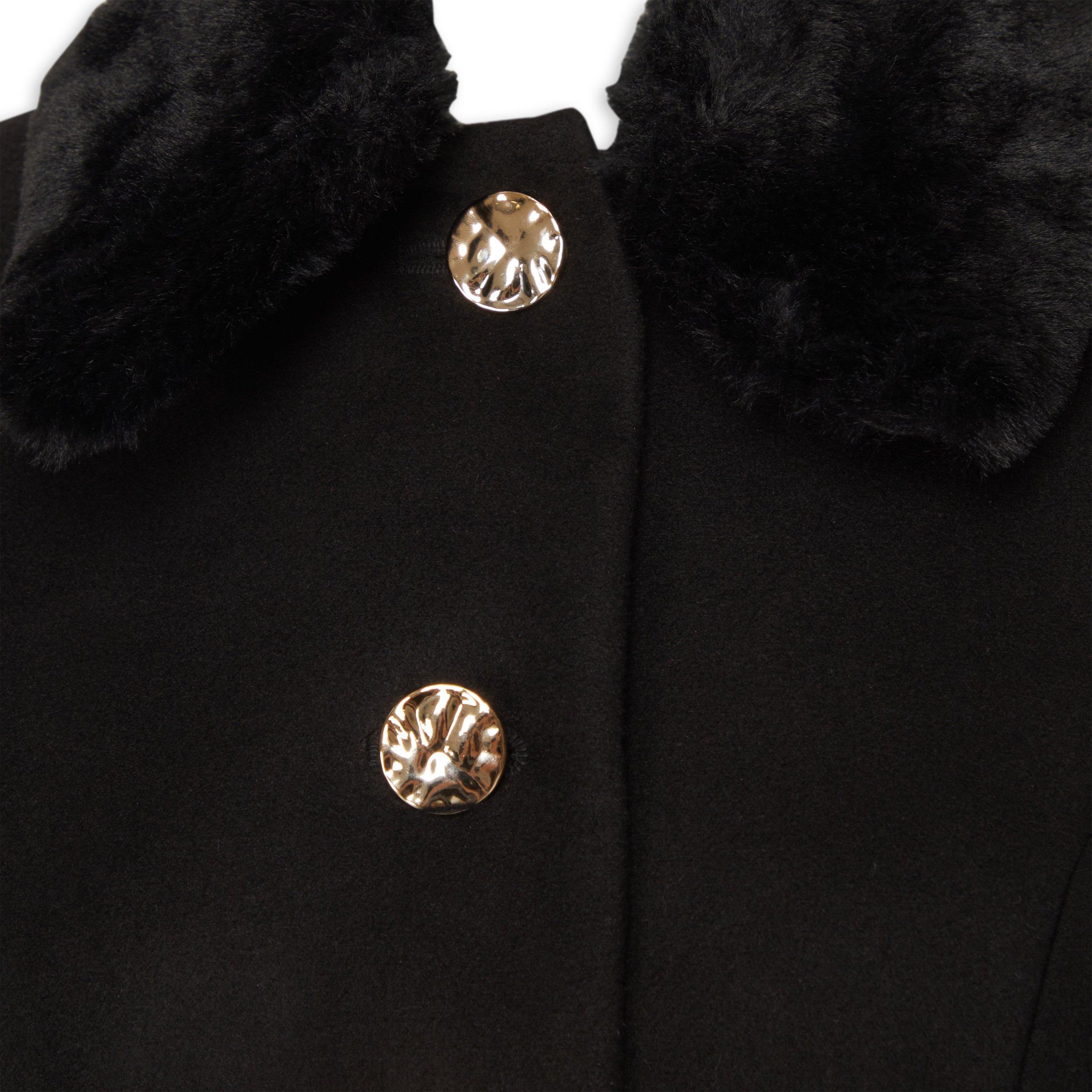 Fur on sale trim peacoat