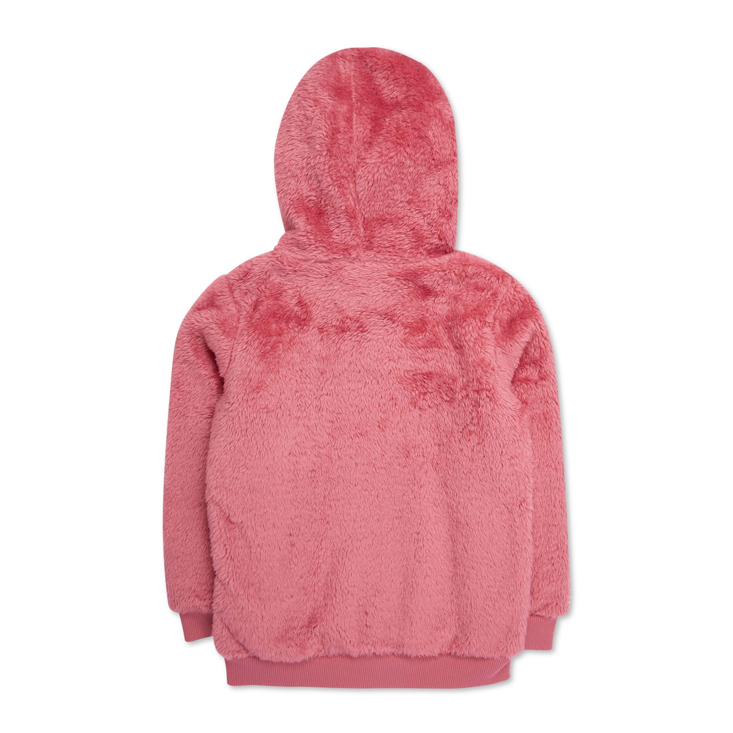 Girls hot sale fluffy hoodie