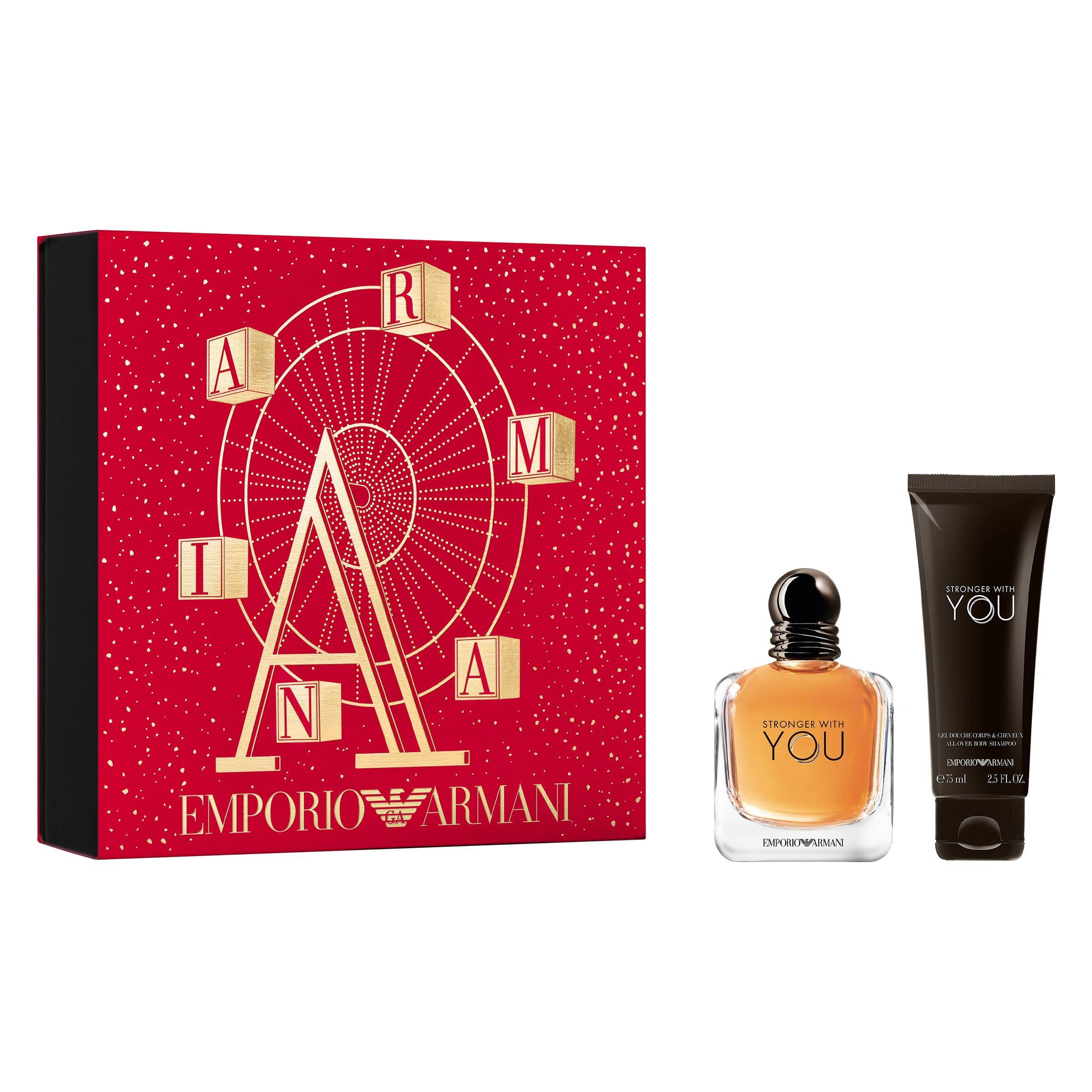 Armani stronger with you gift set on sale boots