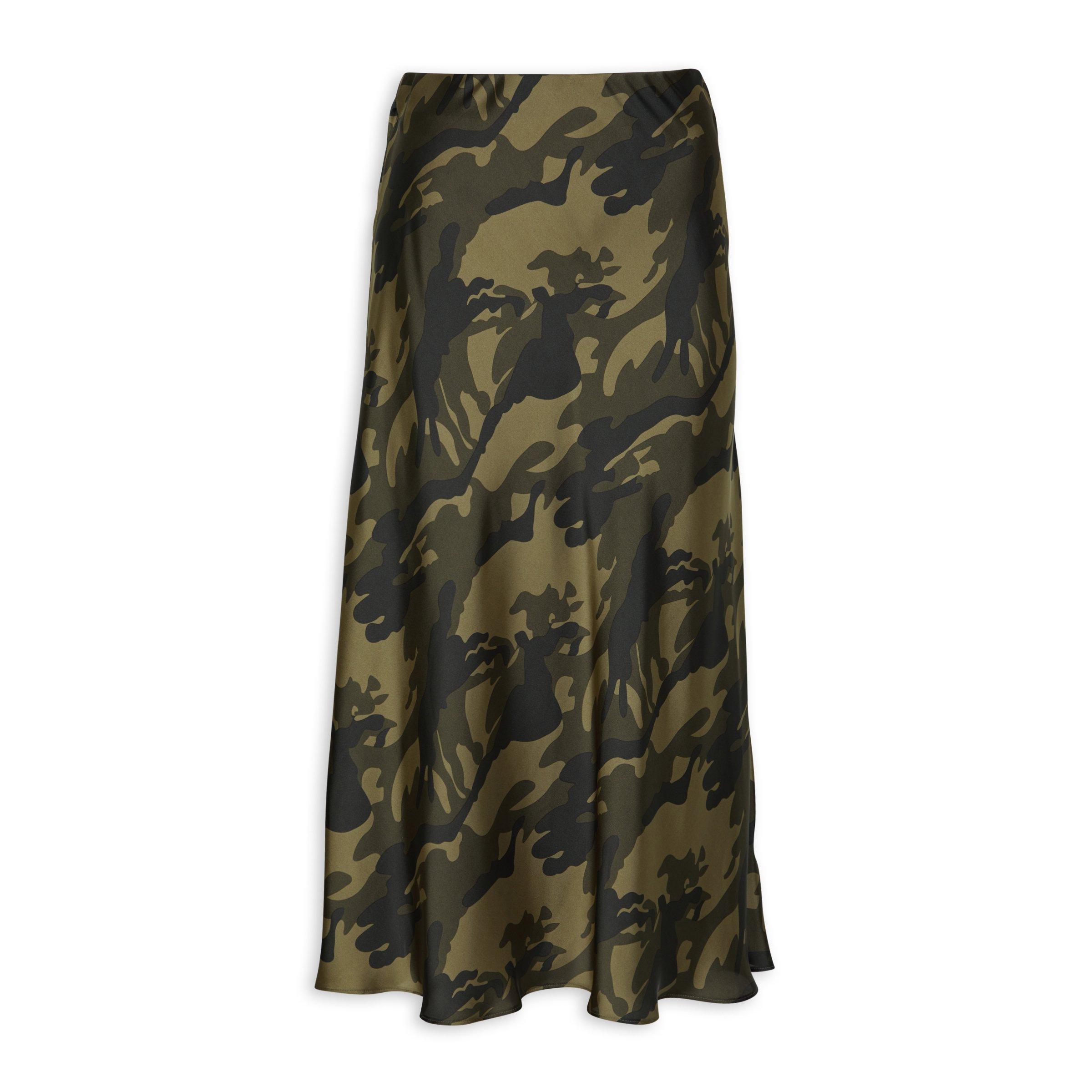 Camo Print Slip Skirt 3099215 Truworths