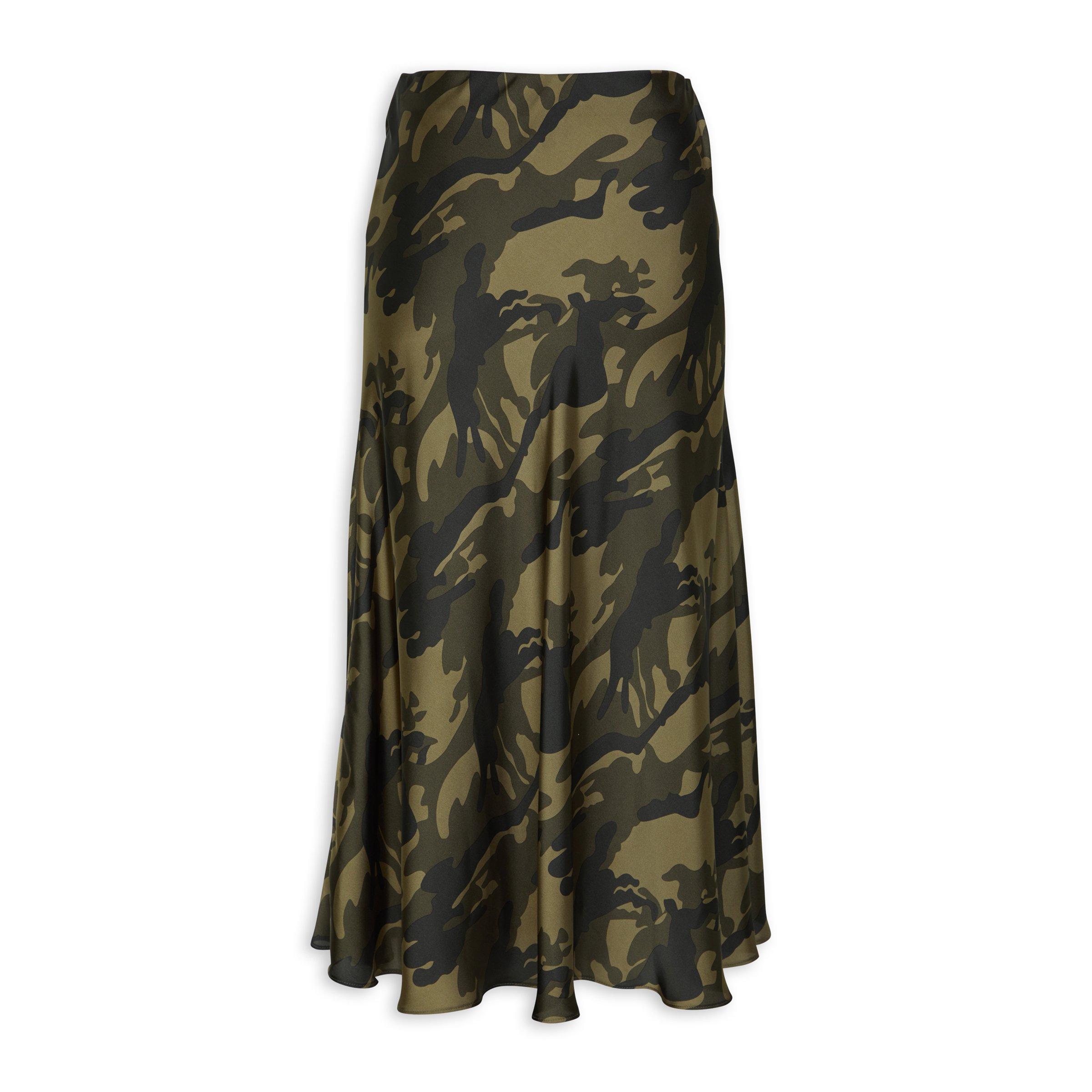 Camo Print Slip Skirt 3099215 Truworths