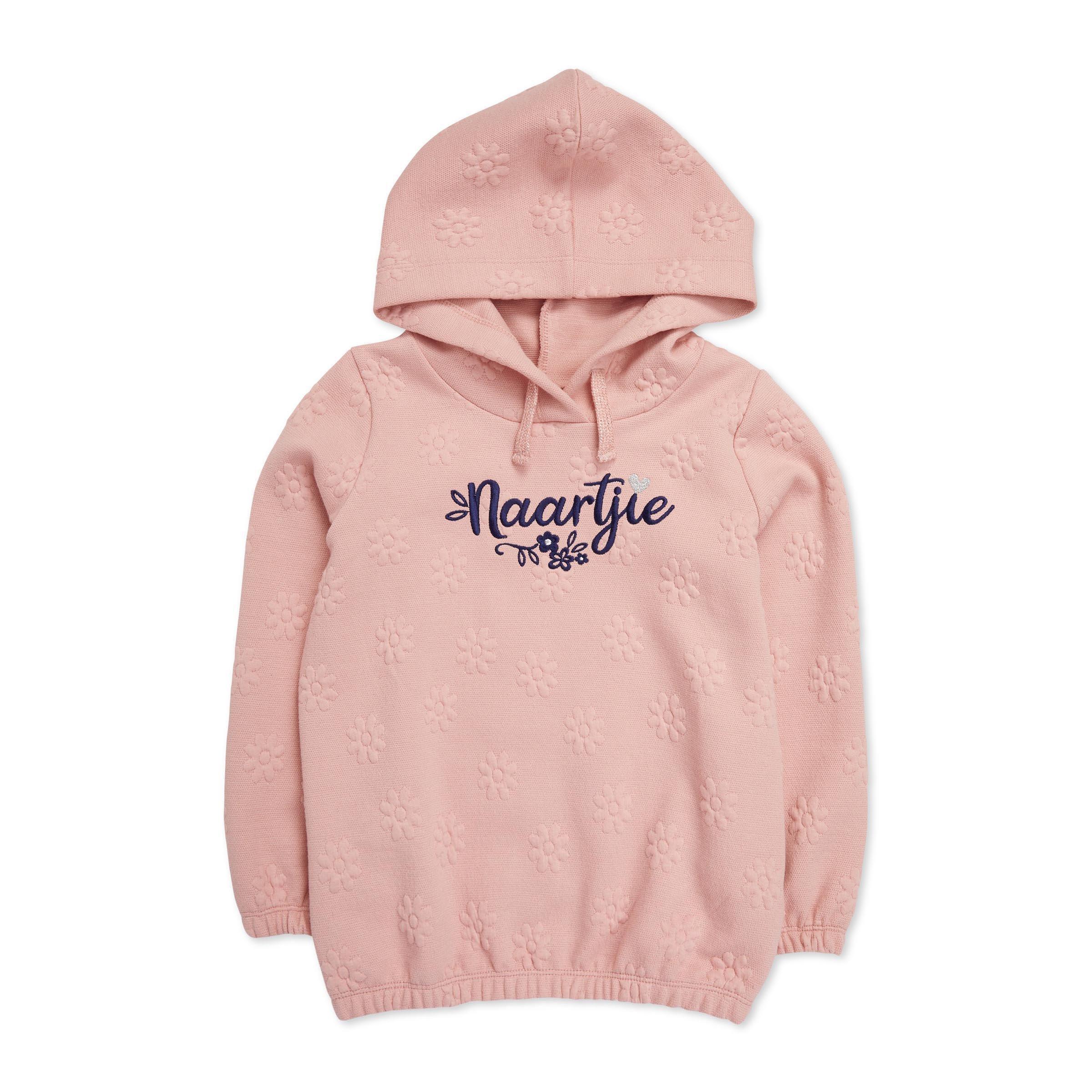 Pink store flower hoodie