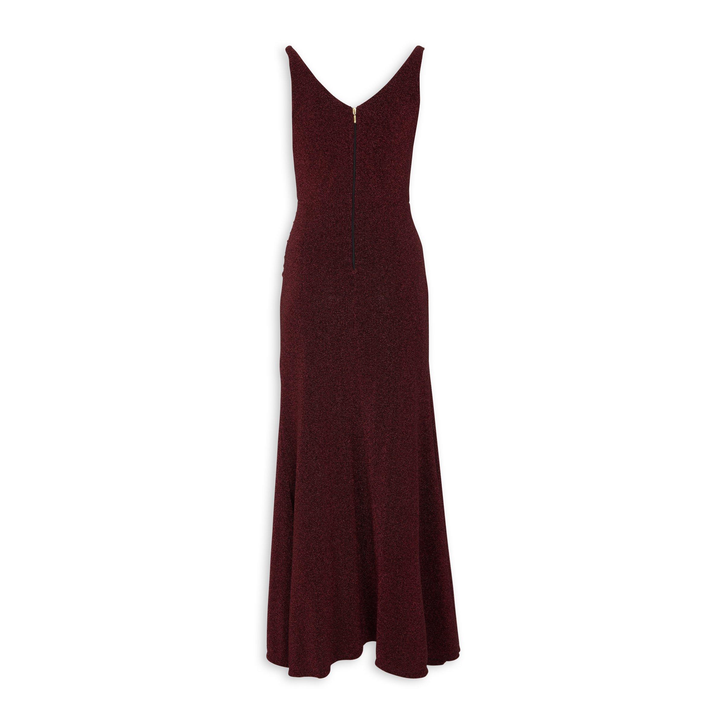 Burgundy dresses at outlet dillards