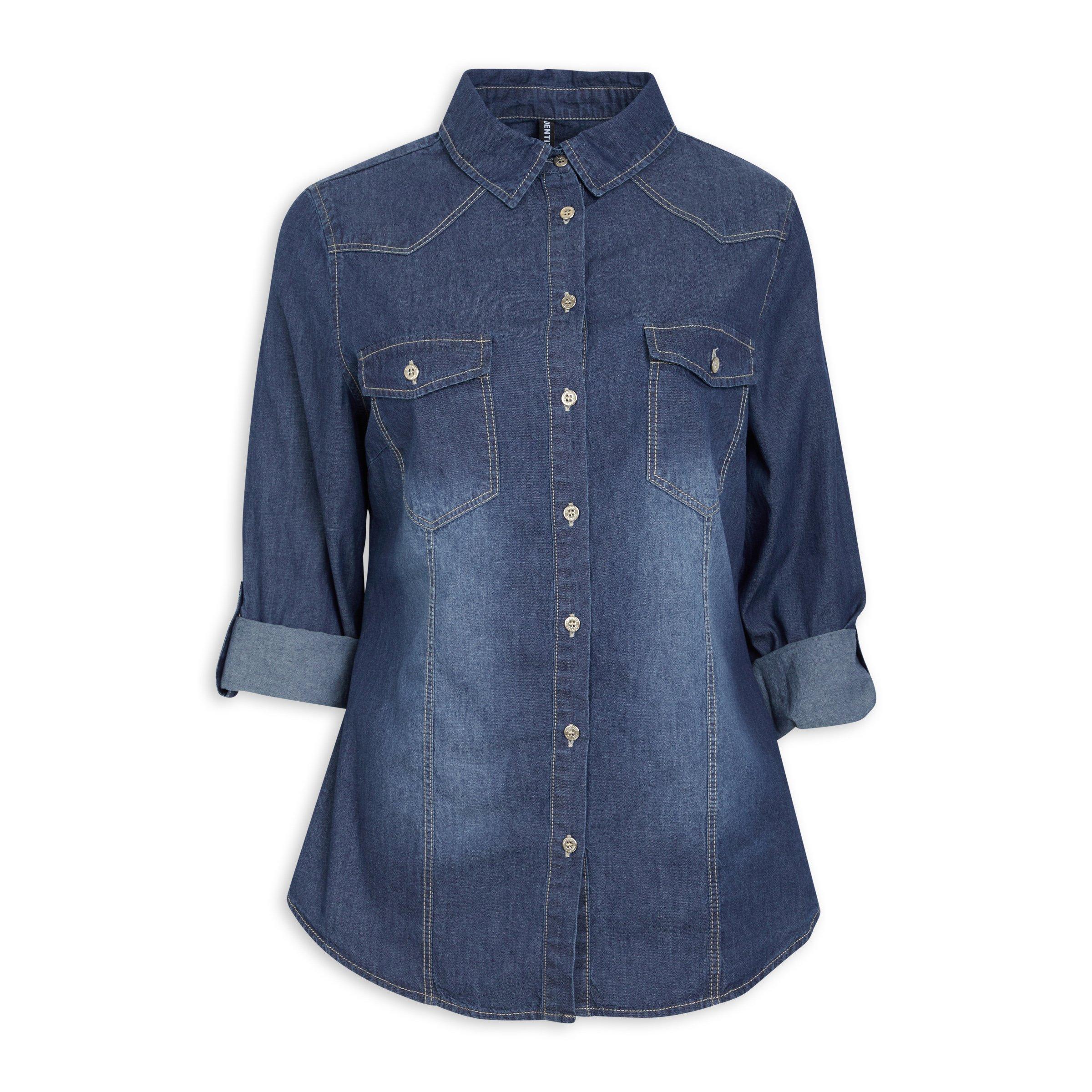 Denim shirts deals for ladies