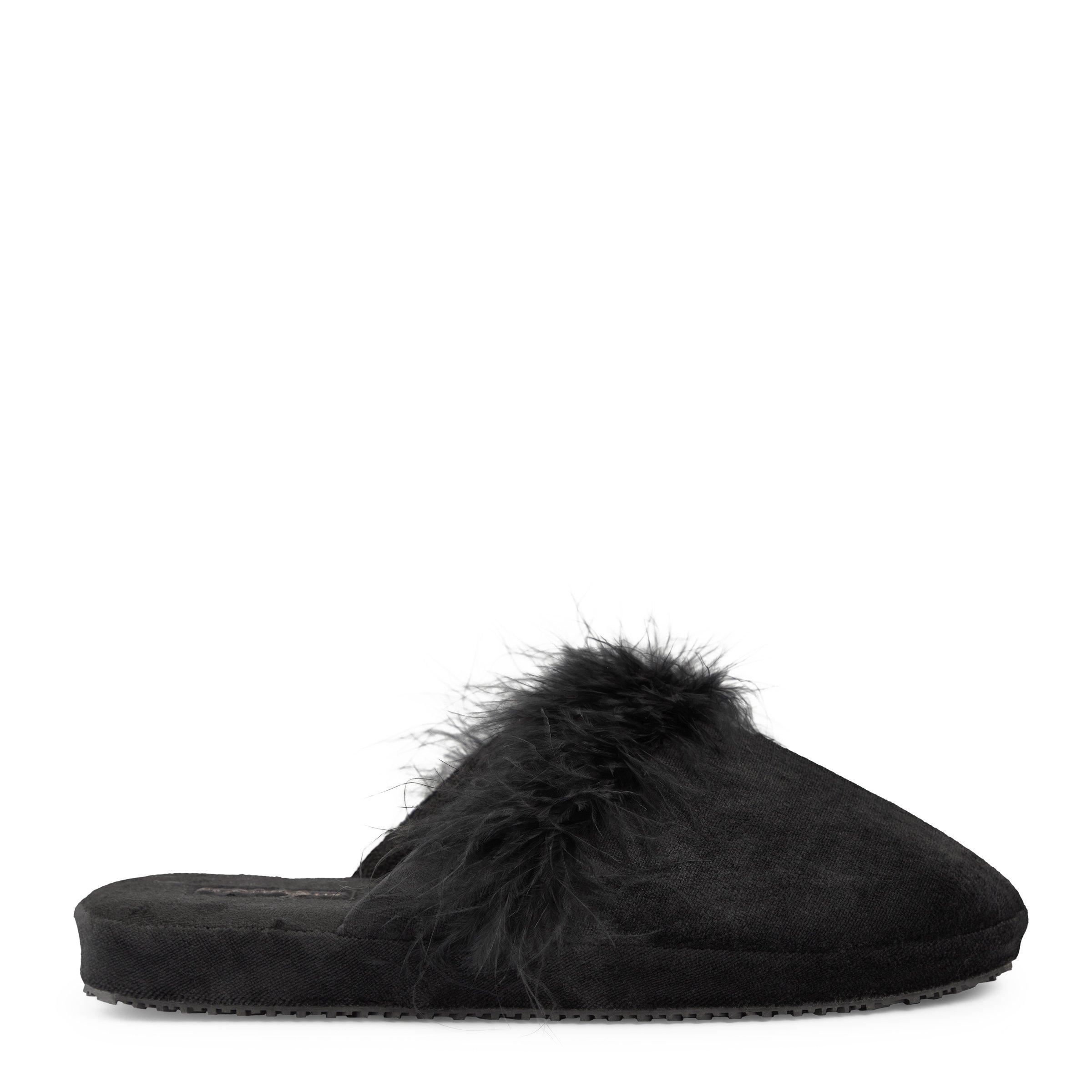 Black Closed Toe Slipper 3100091 Intrigue