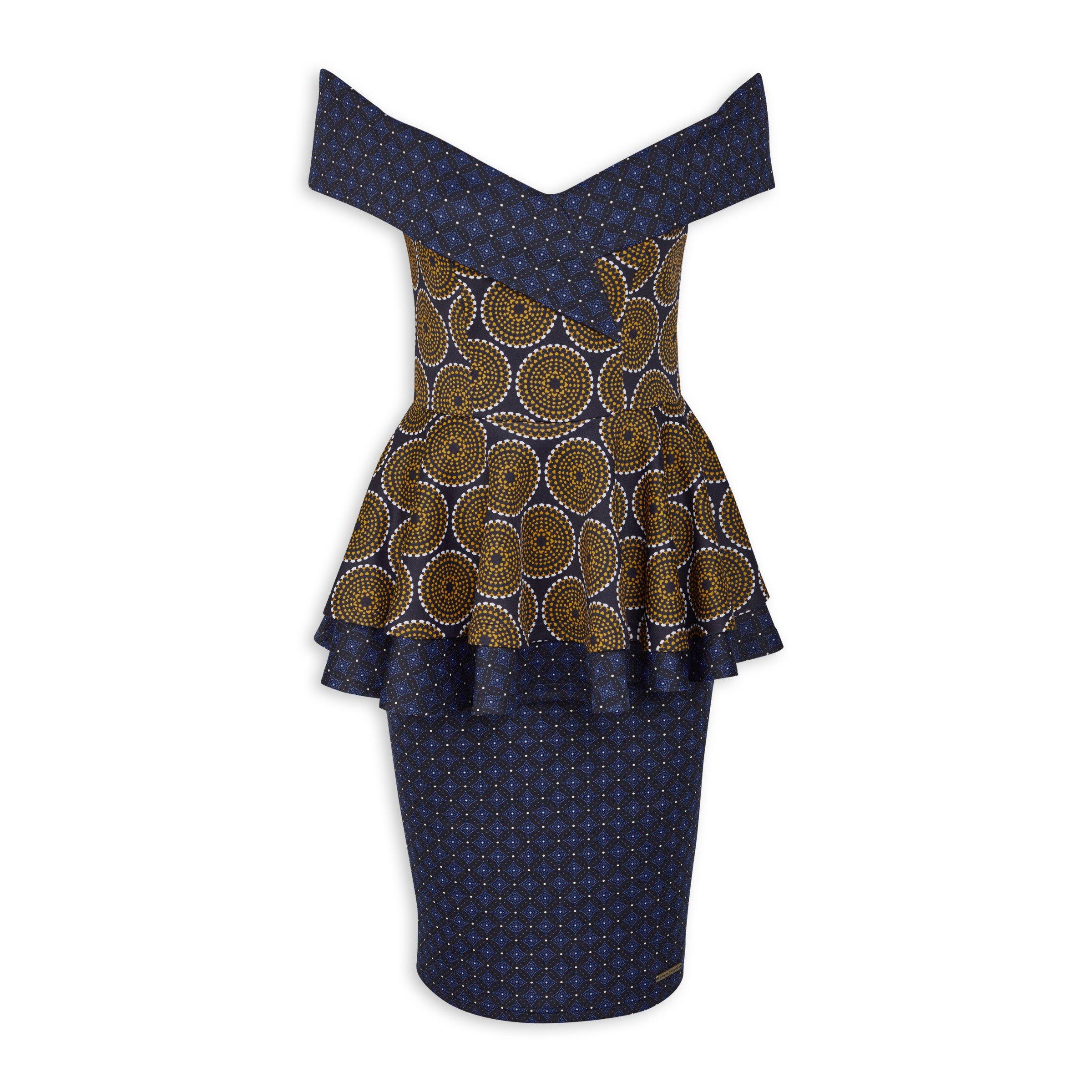 Peplum traditional outlet dress