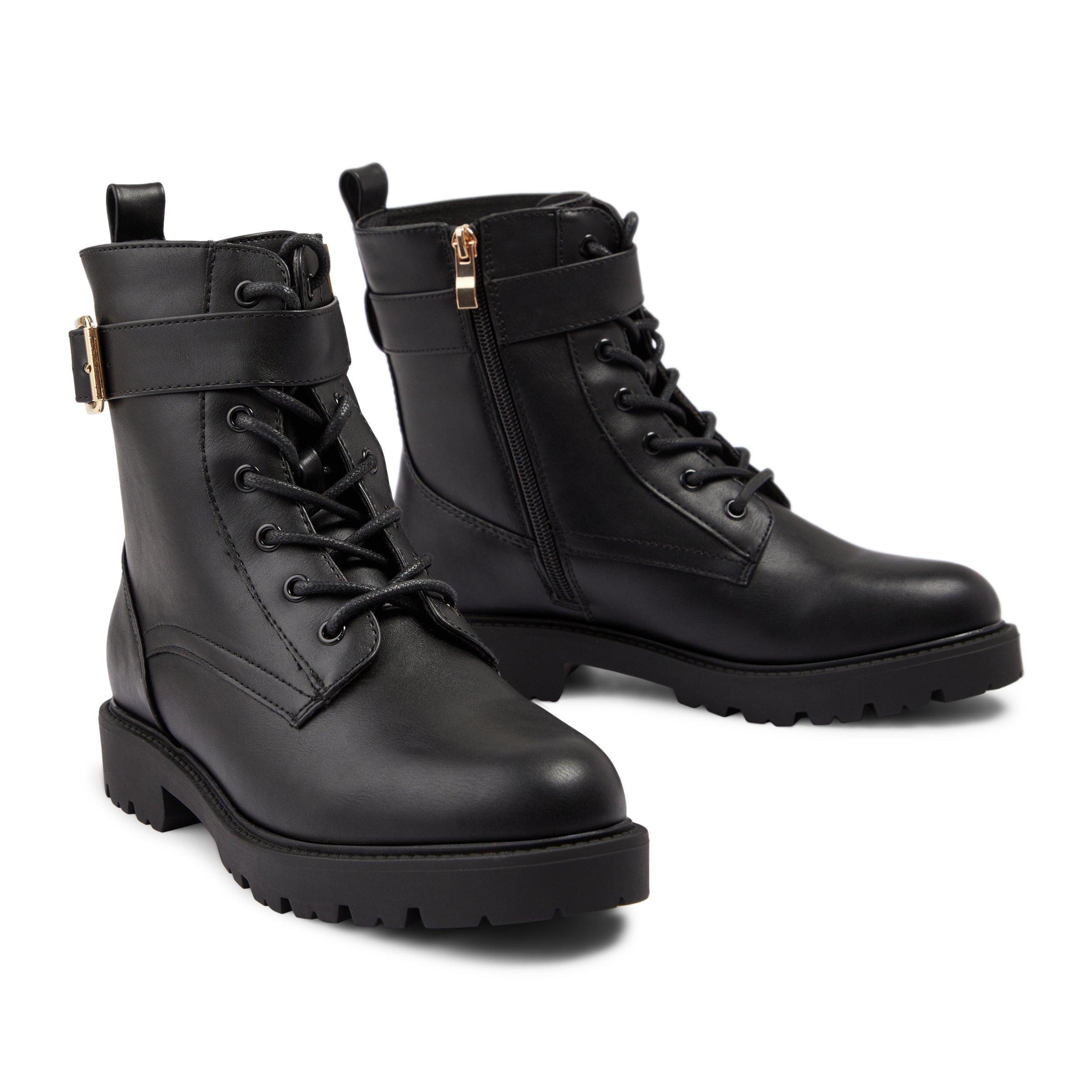 Black Lace Up Boot 3102314 OFFICE London