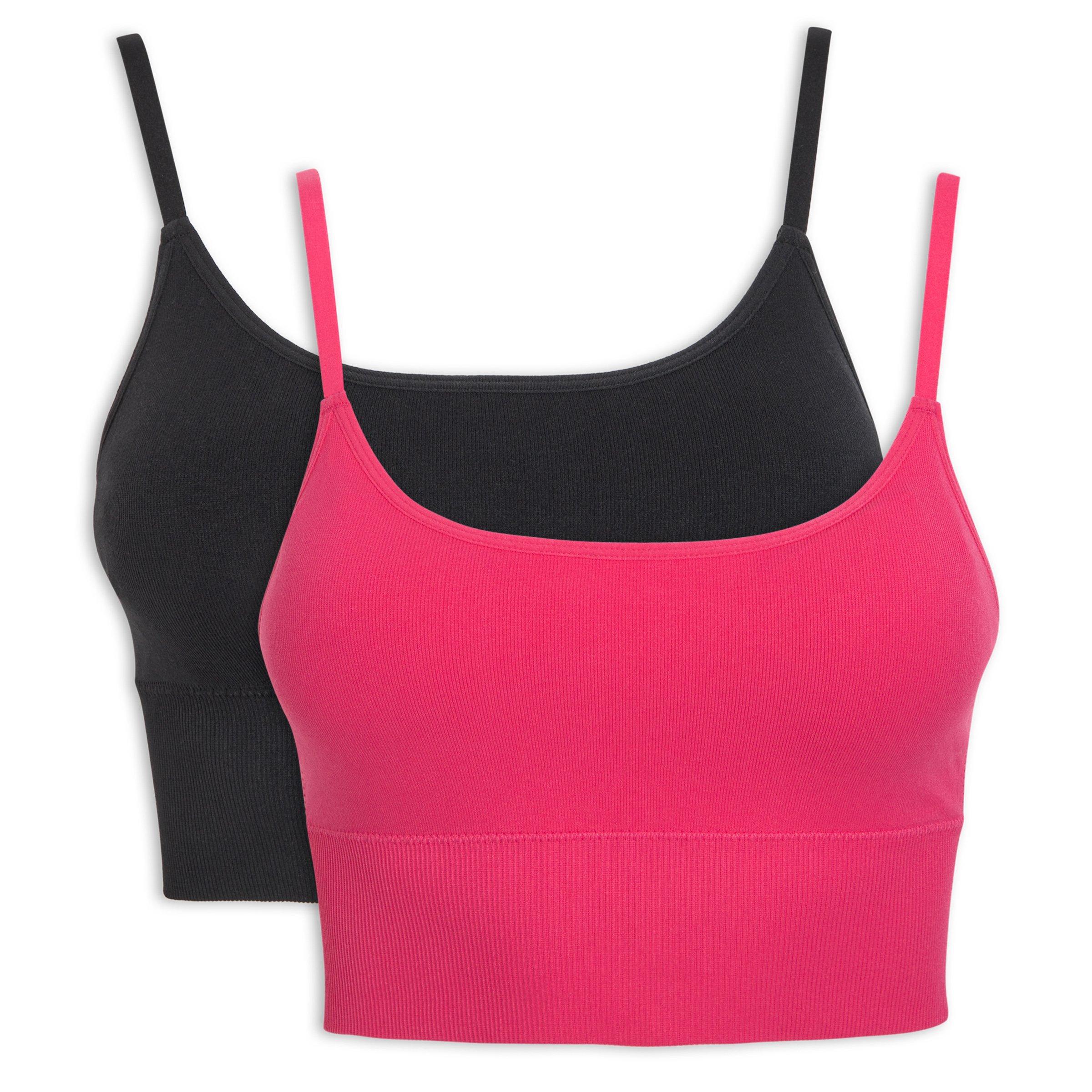 2 Pack Crop Bras