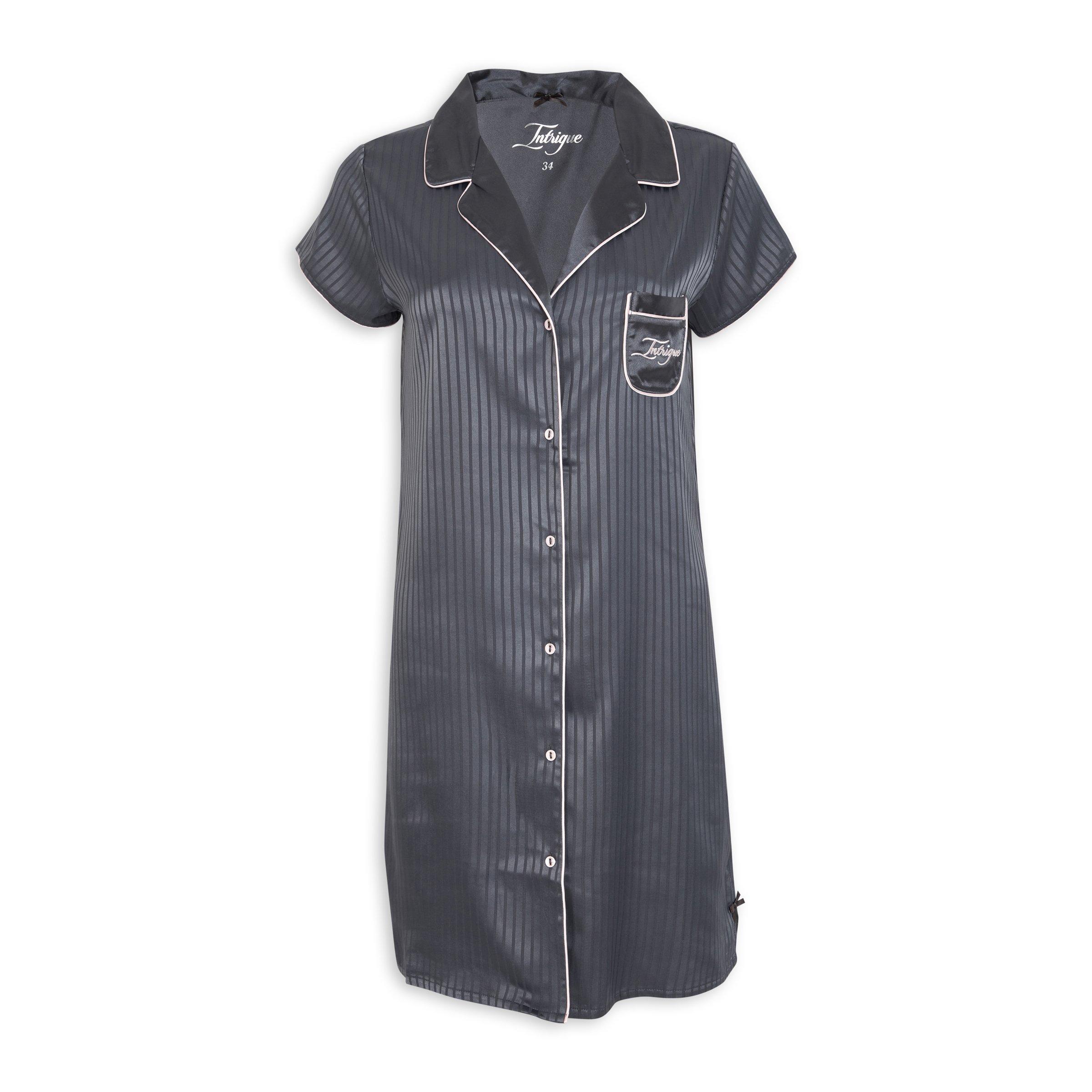 Grey Sleep Set  Grandad Shirt – Luxe + Hardy