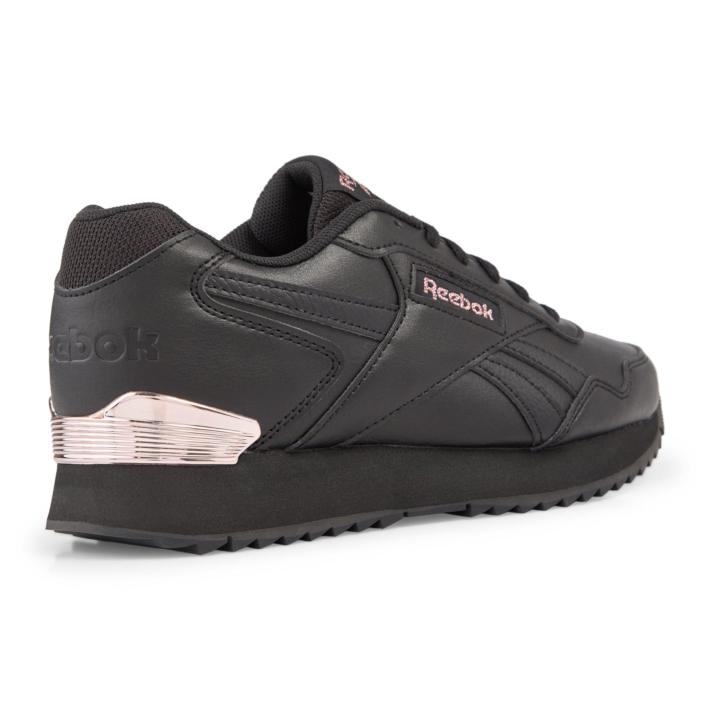 Reebok royal glide hot sale ripple clip black