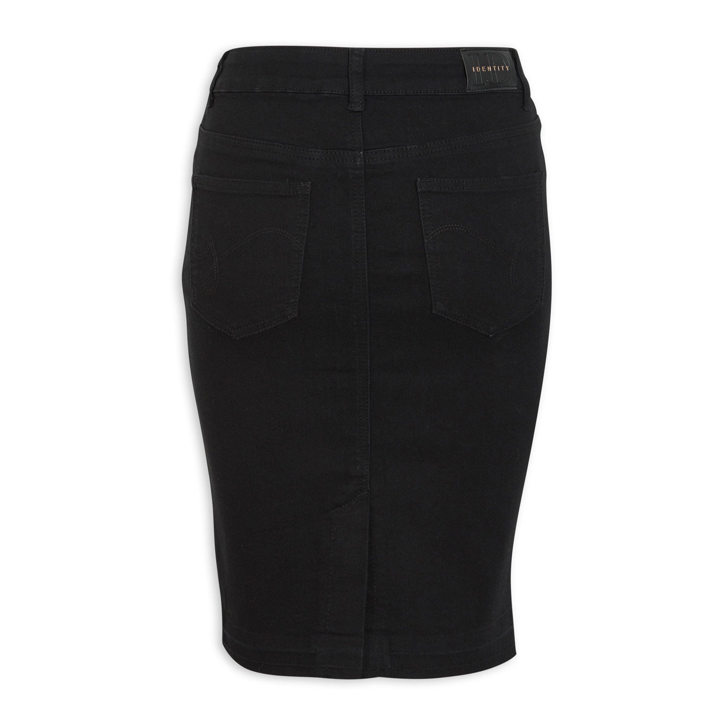 Black skirt outlet jean