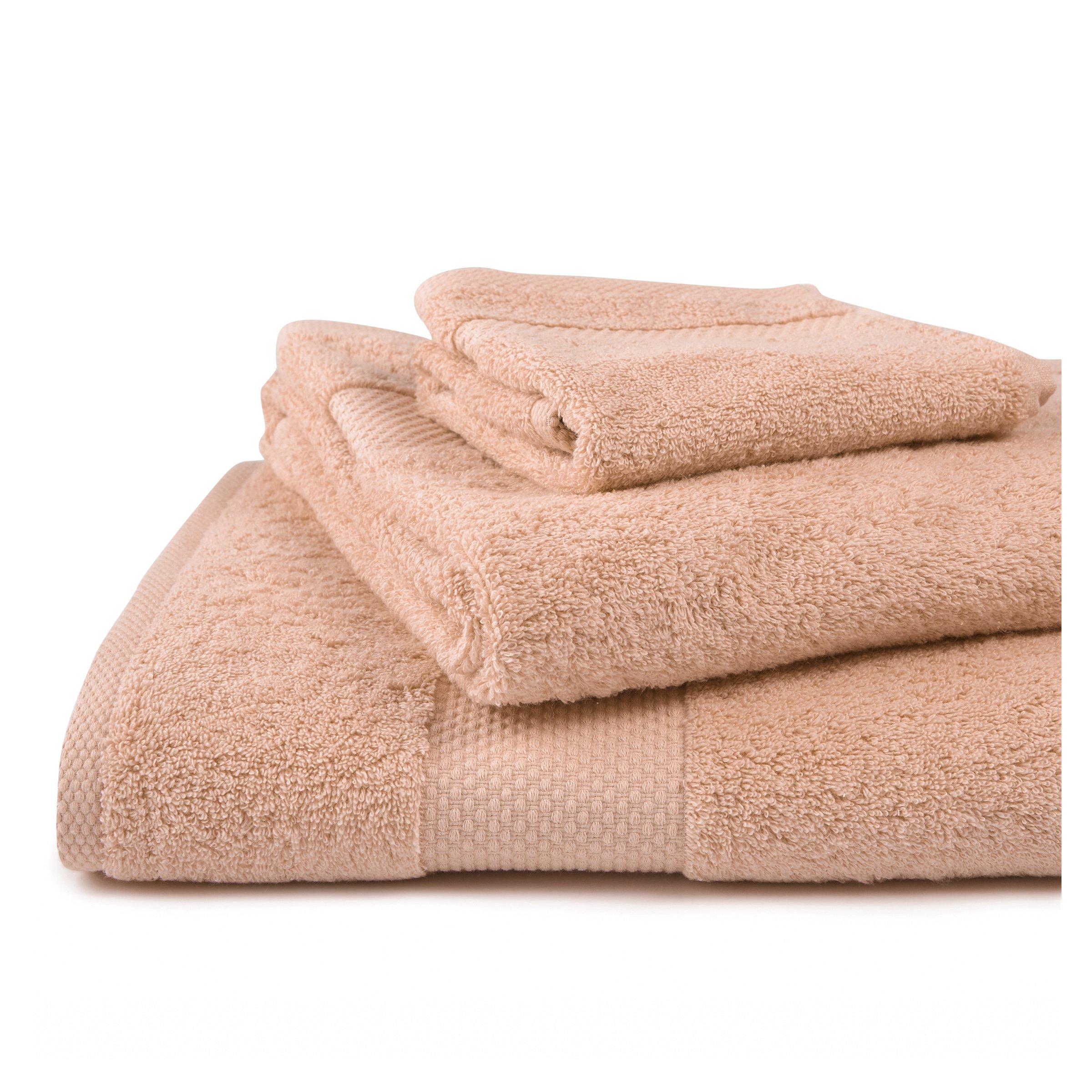 Pink egyptian cotton discount towels