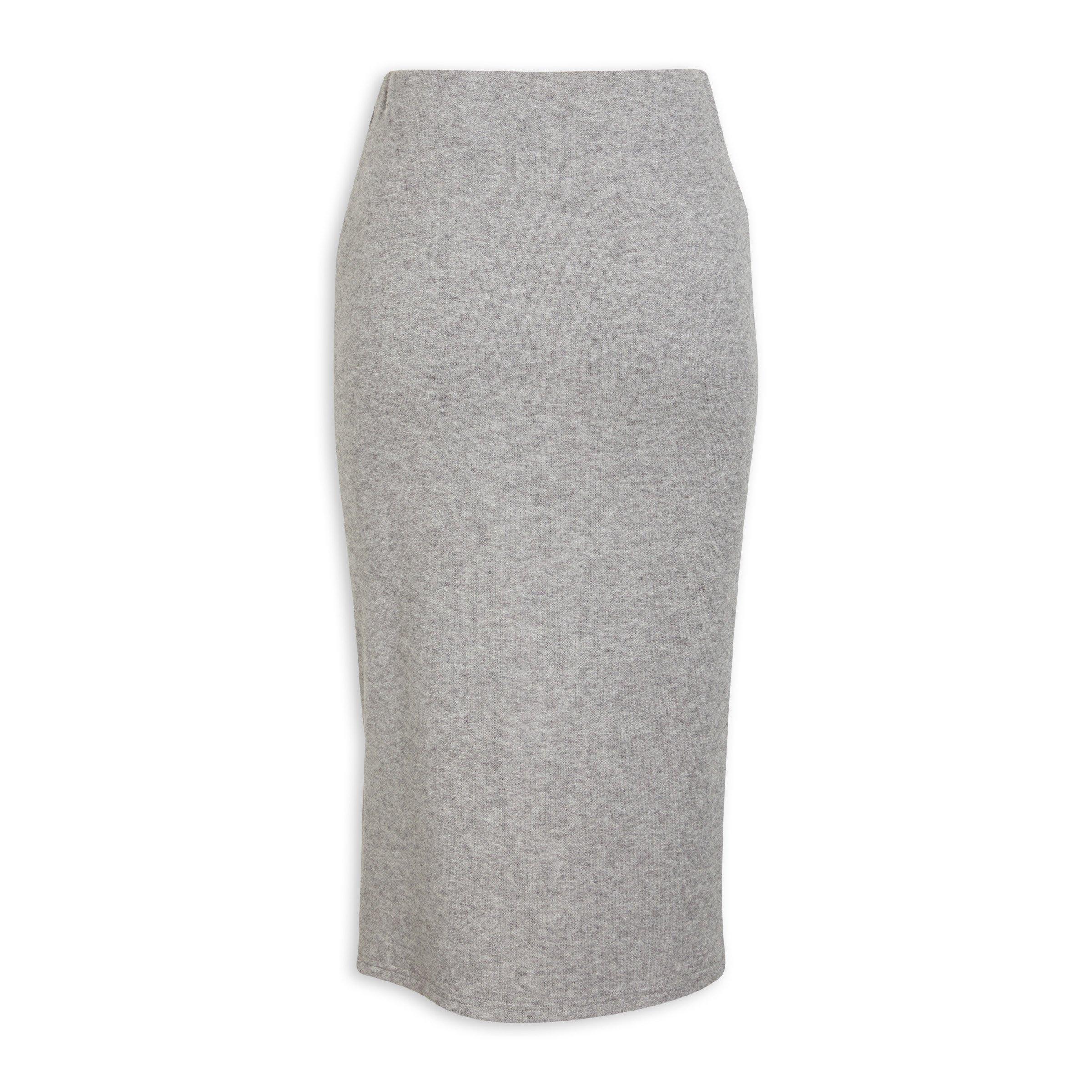 Grey bodycon pencil clearance skirt