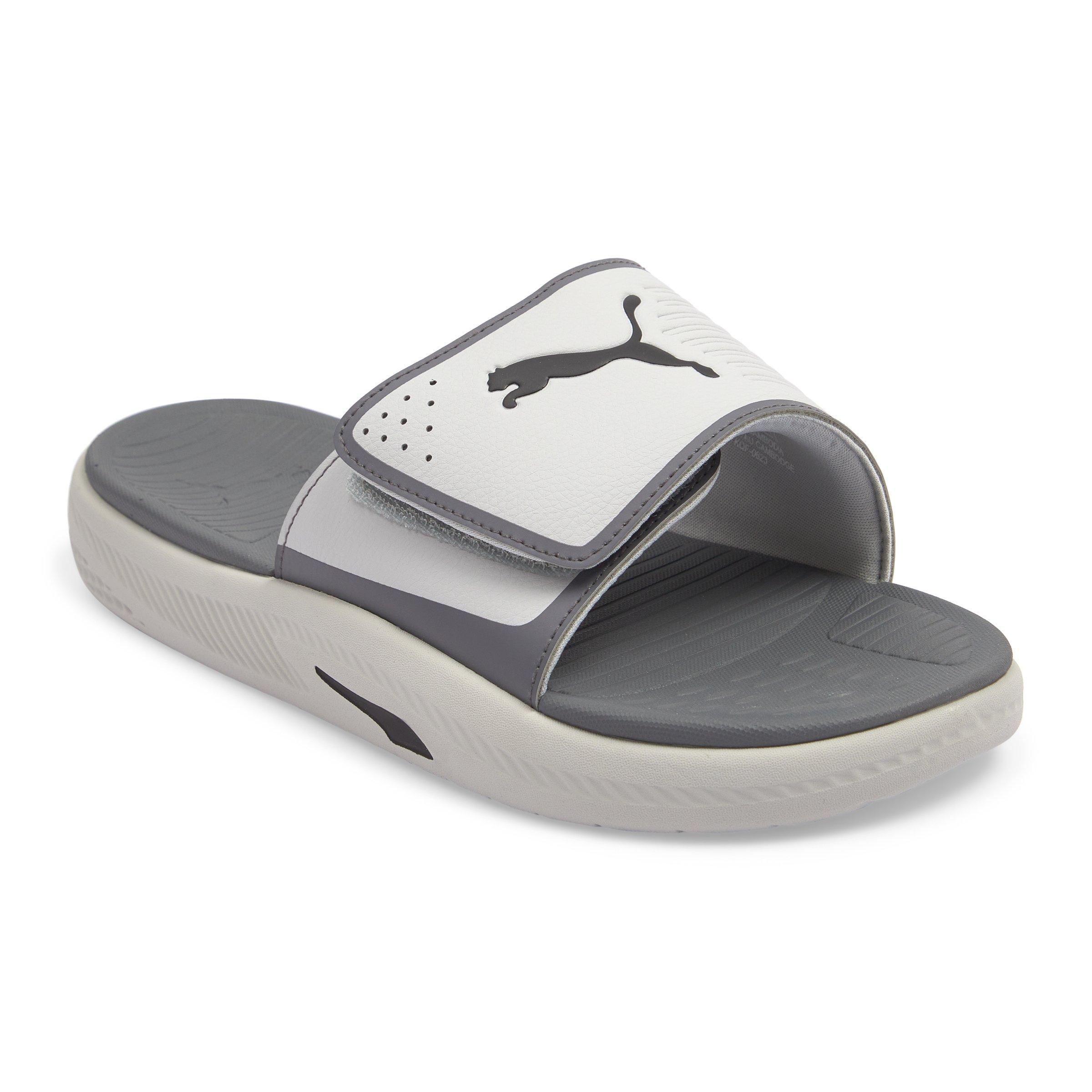 Puma slides cheap grey size 6