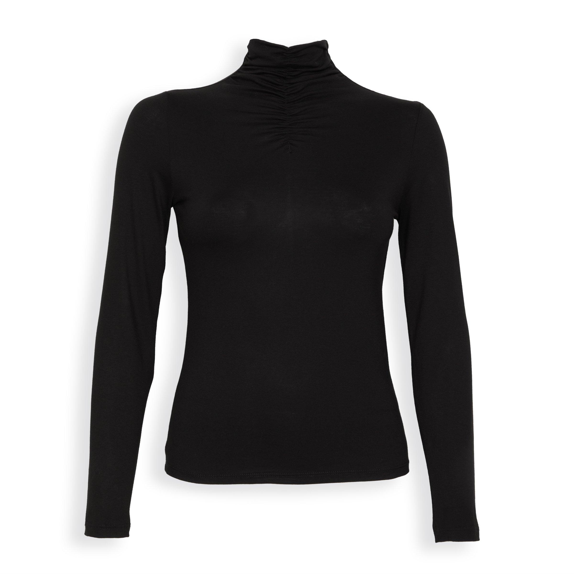 Black Turtle Neck Top (3105110)