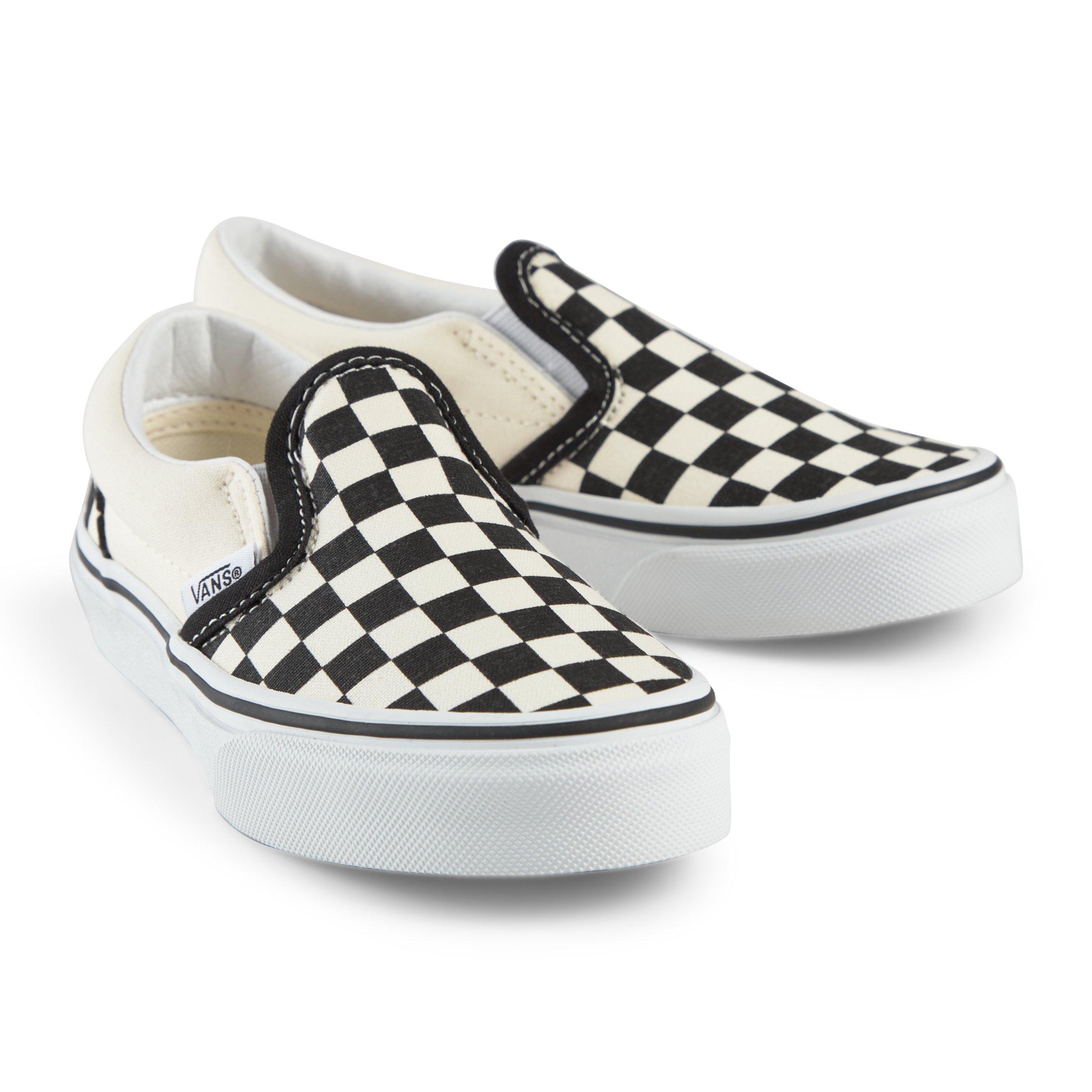 Little kid clearance checkered vans