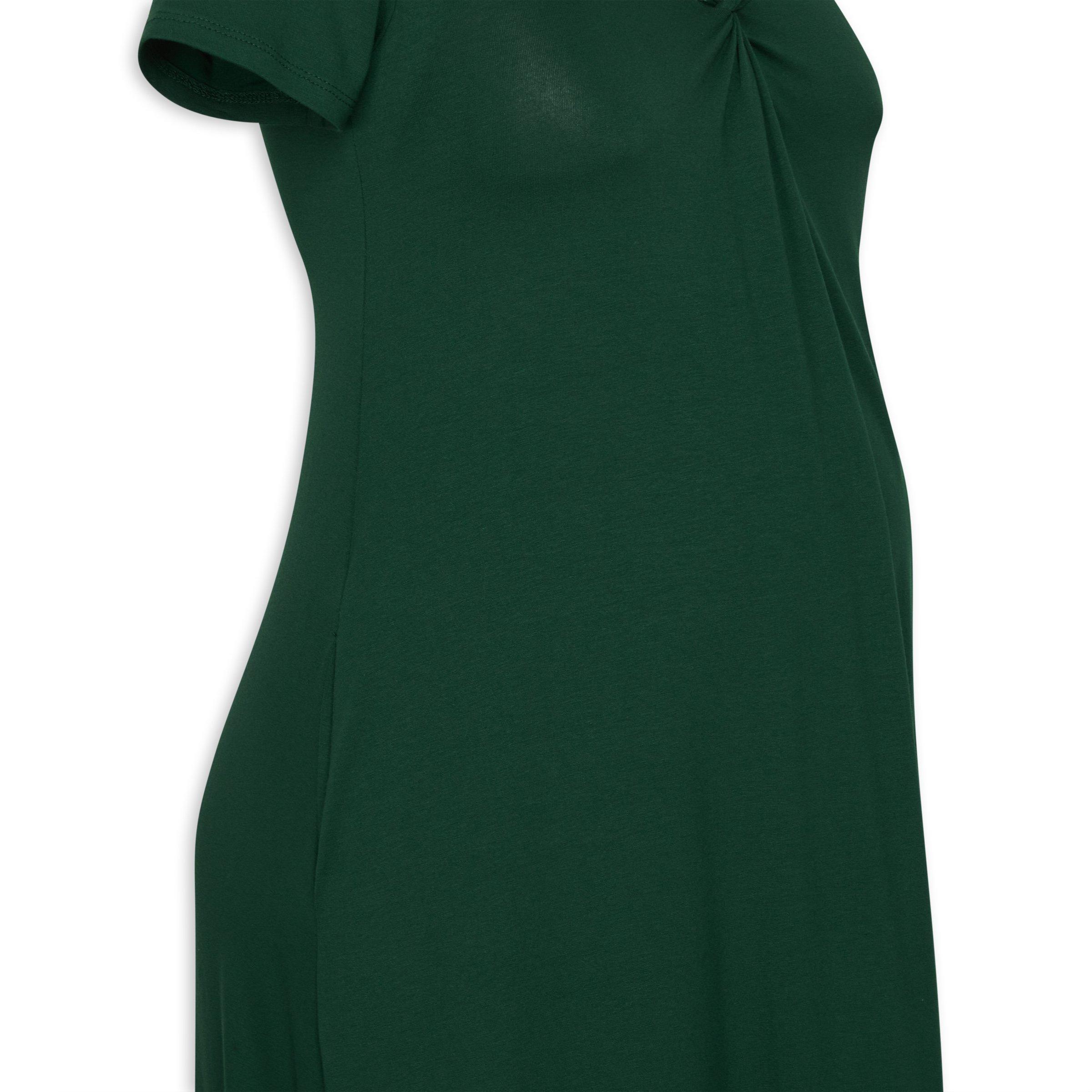 Green Fit Flare Maternity Dress 3105385 Truworths