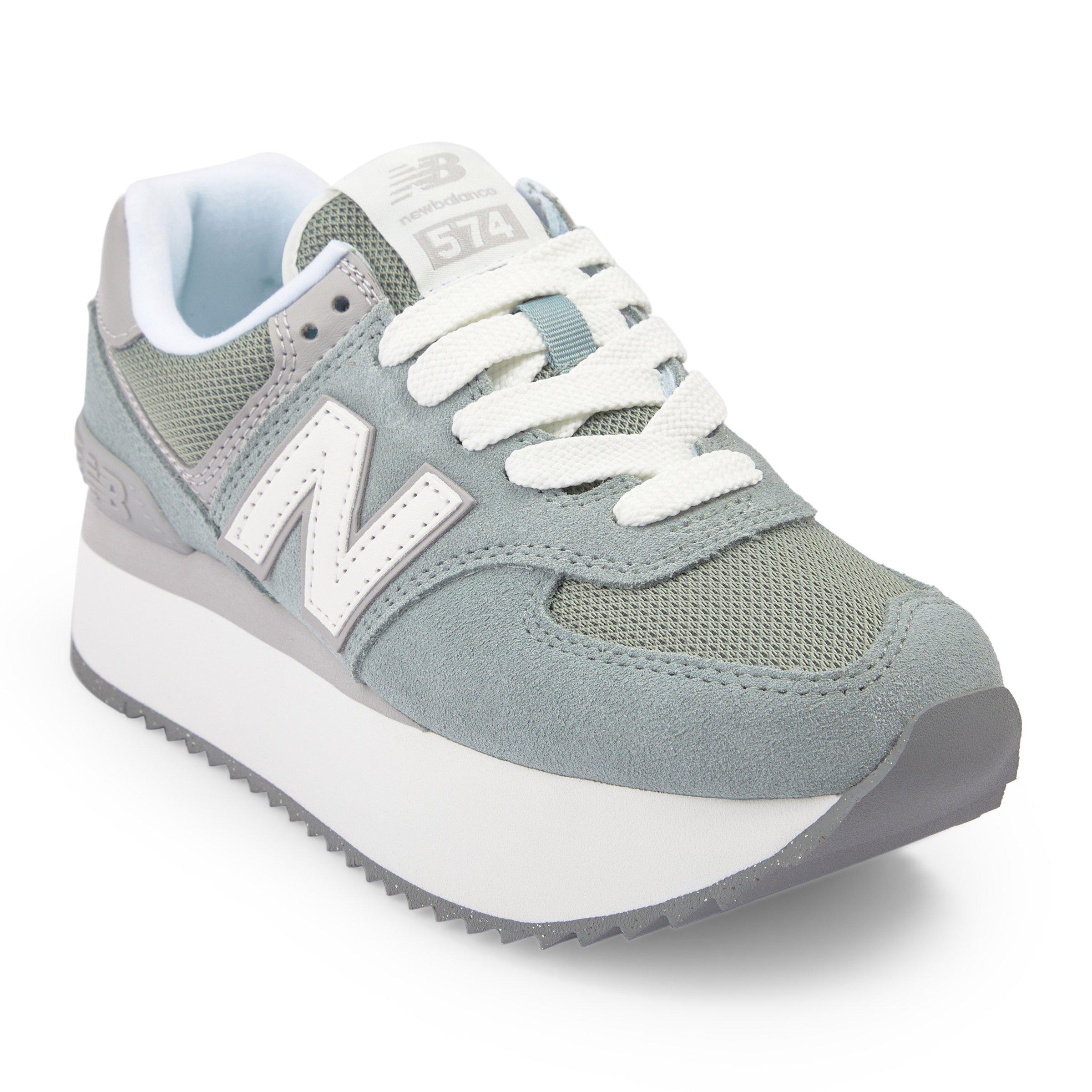 New balance best sale 574 polished nubuck