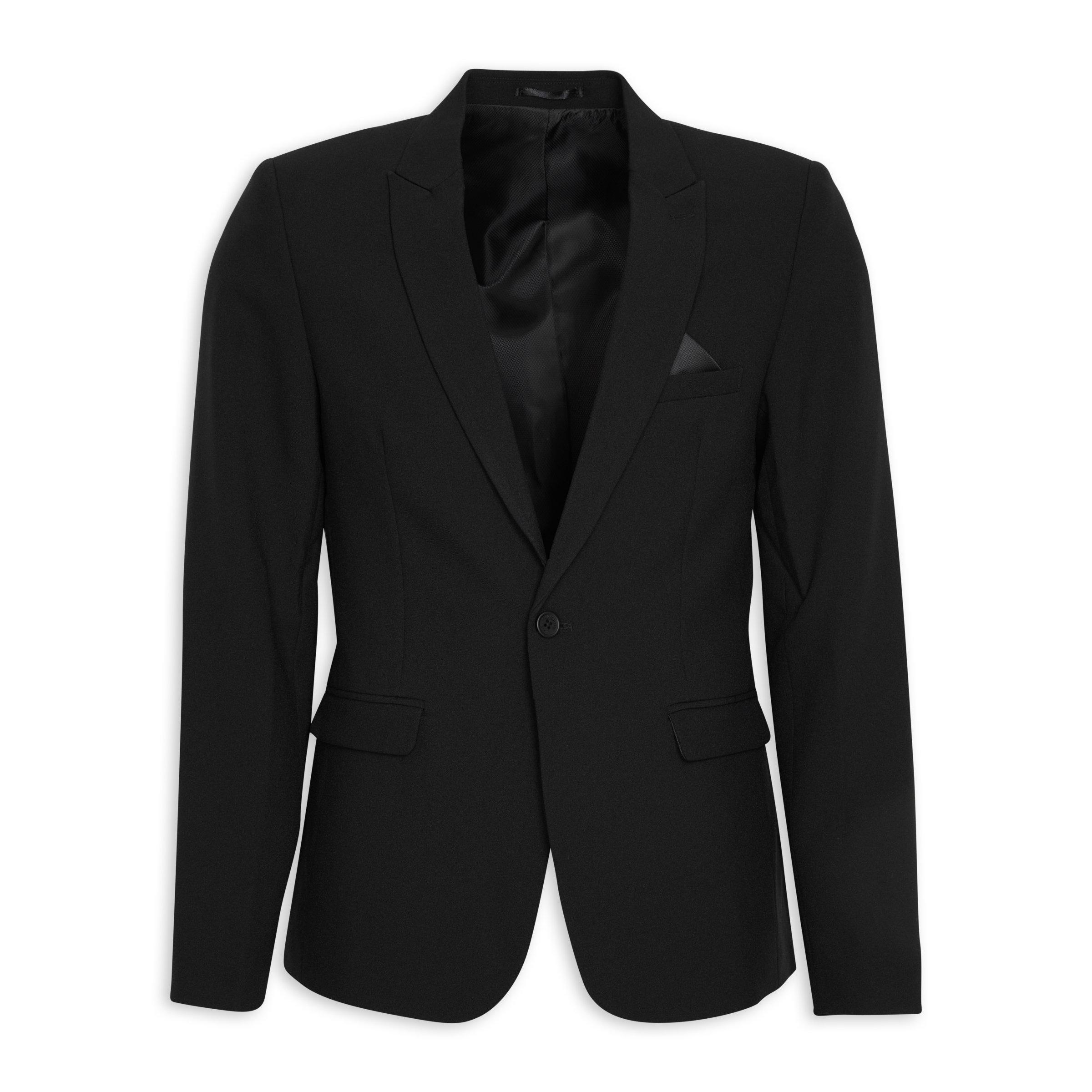 Black Blazer 3105535 Truworths Man