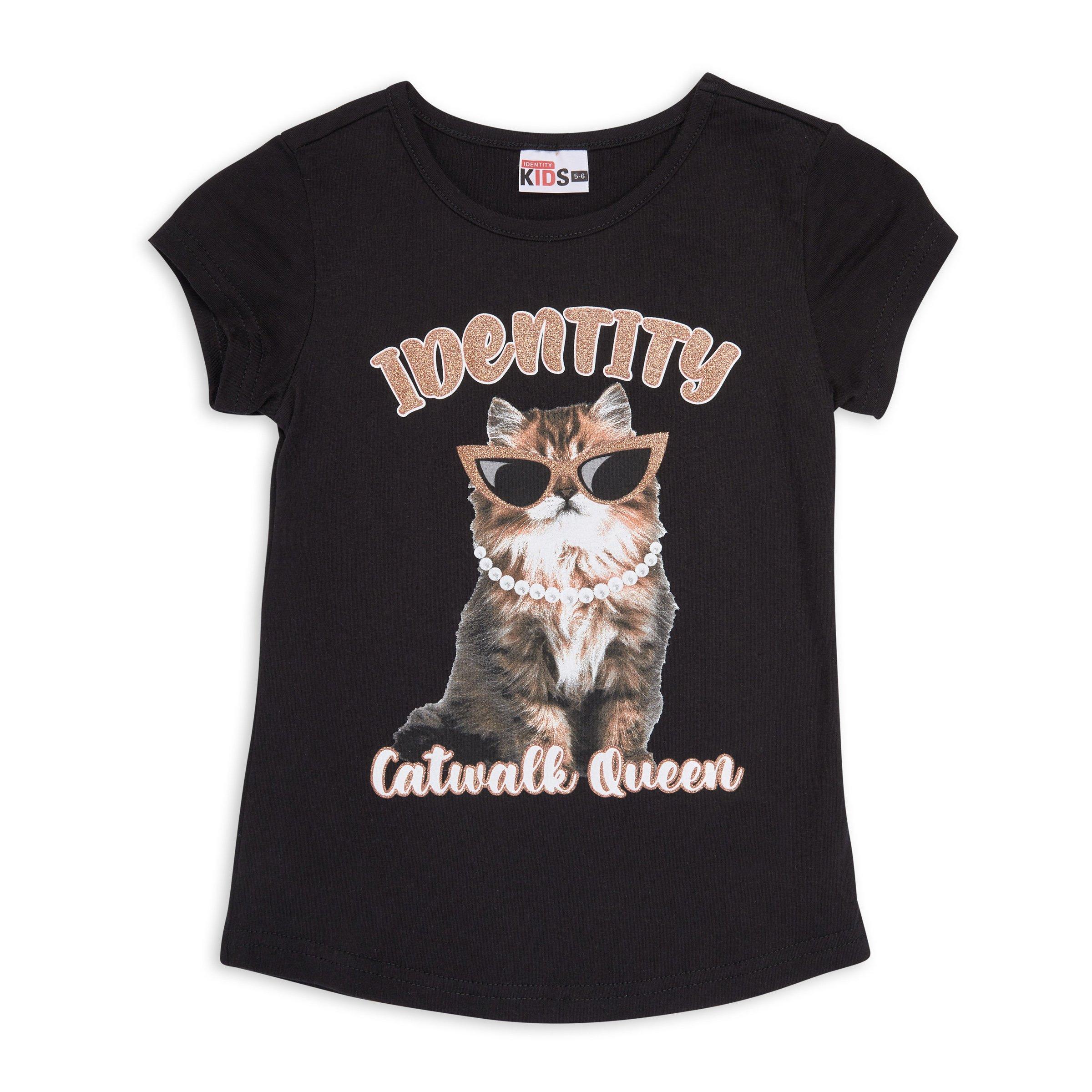 Kid Girl Cat T shirt 3105549 Identity