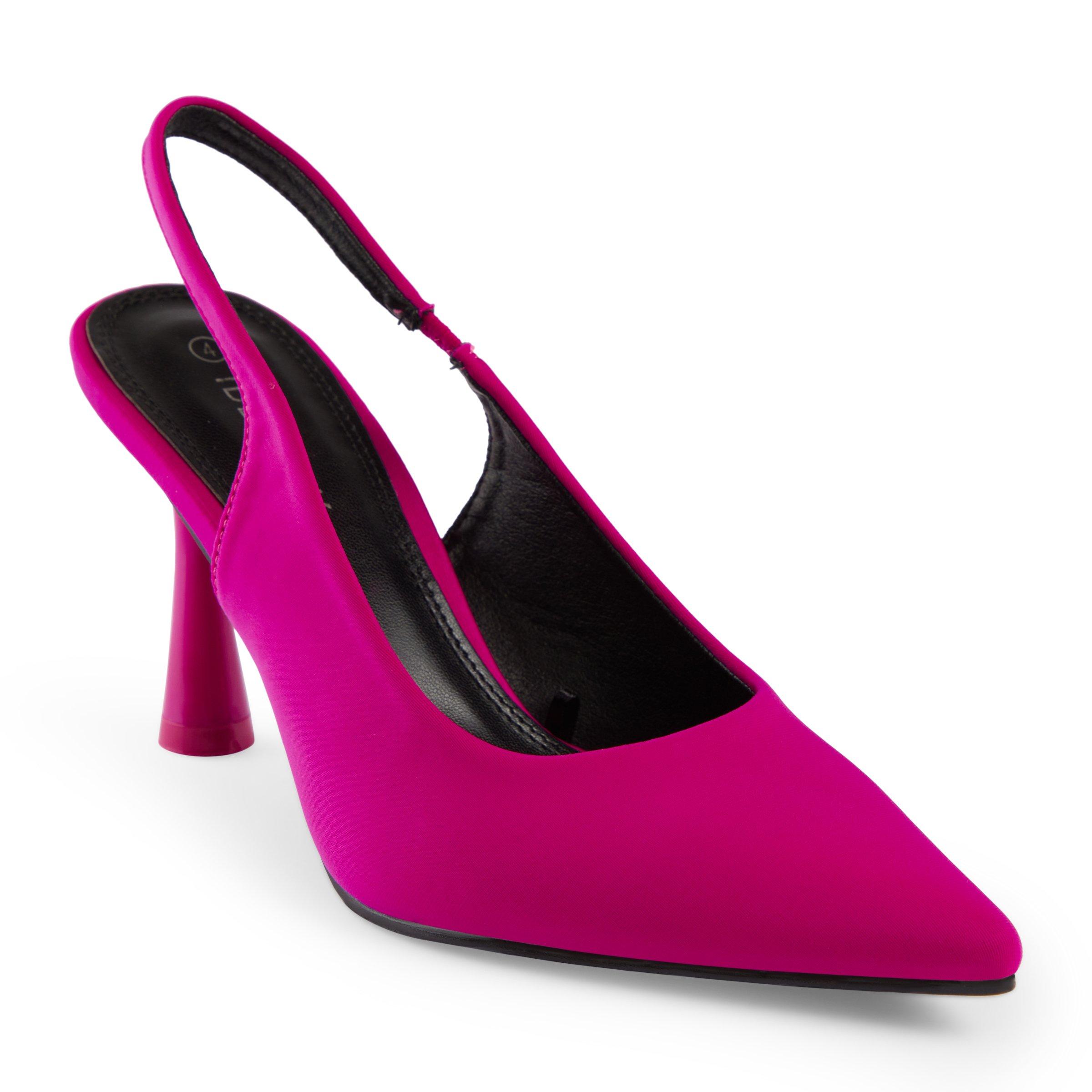 Hot pink cheap slingback heels