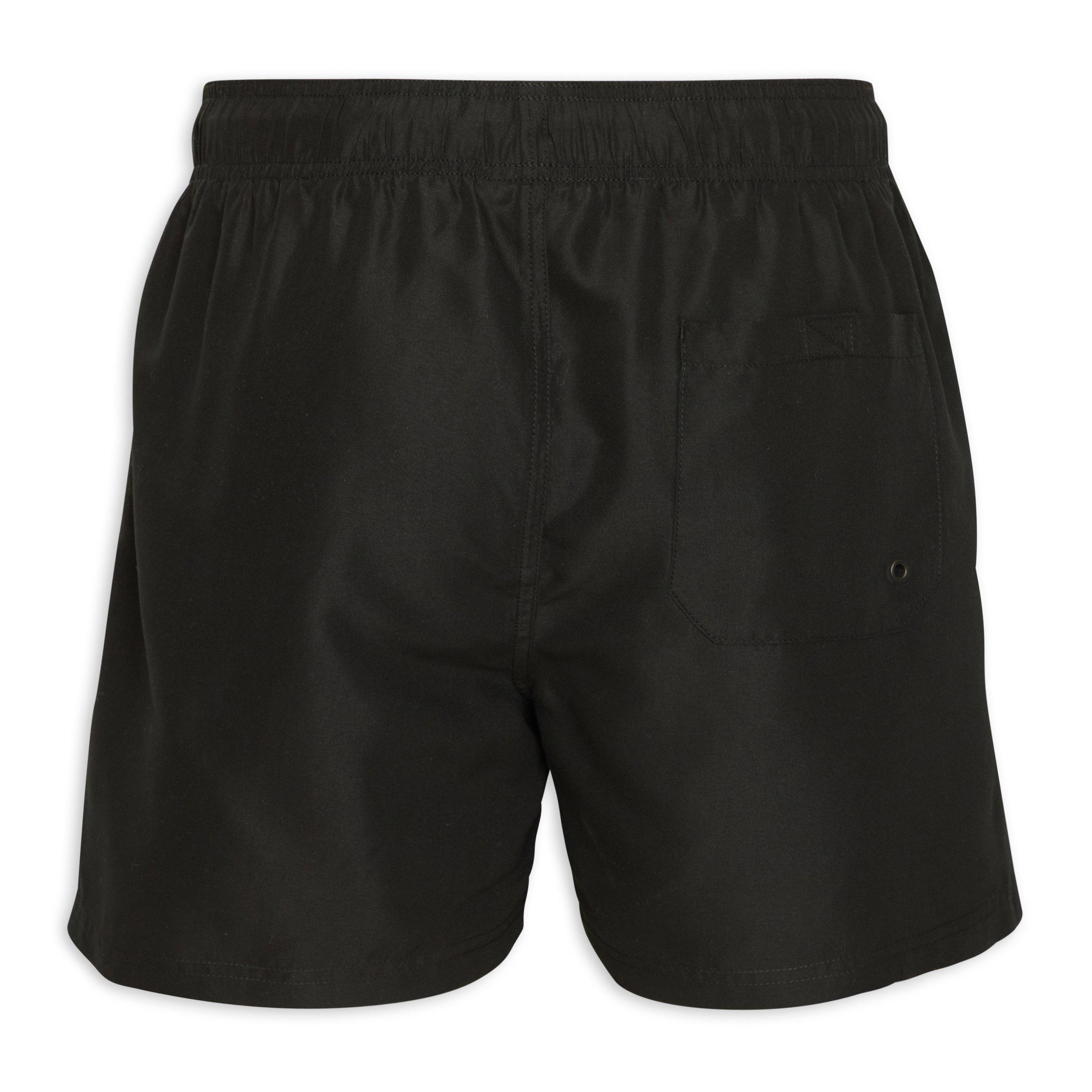 Mens black designer swim on sale shorts