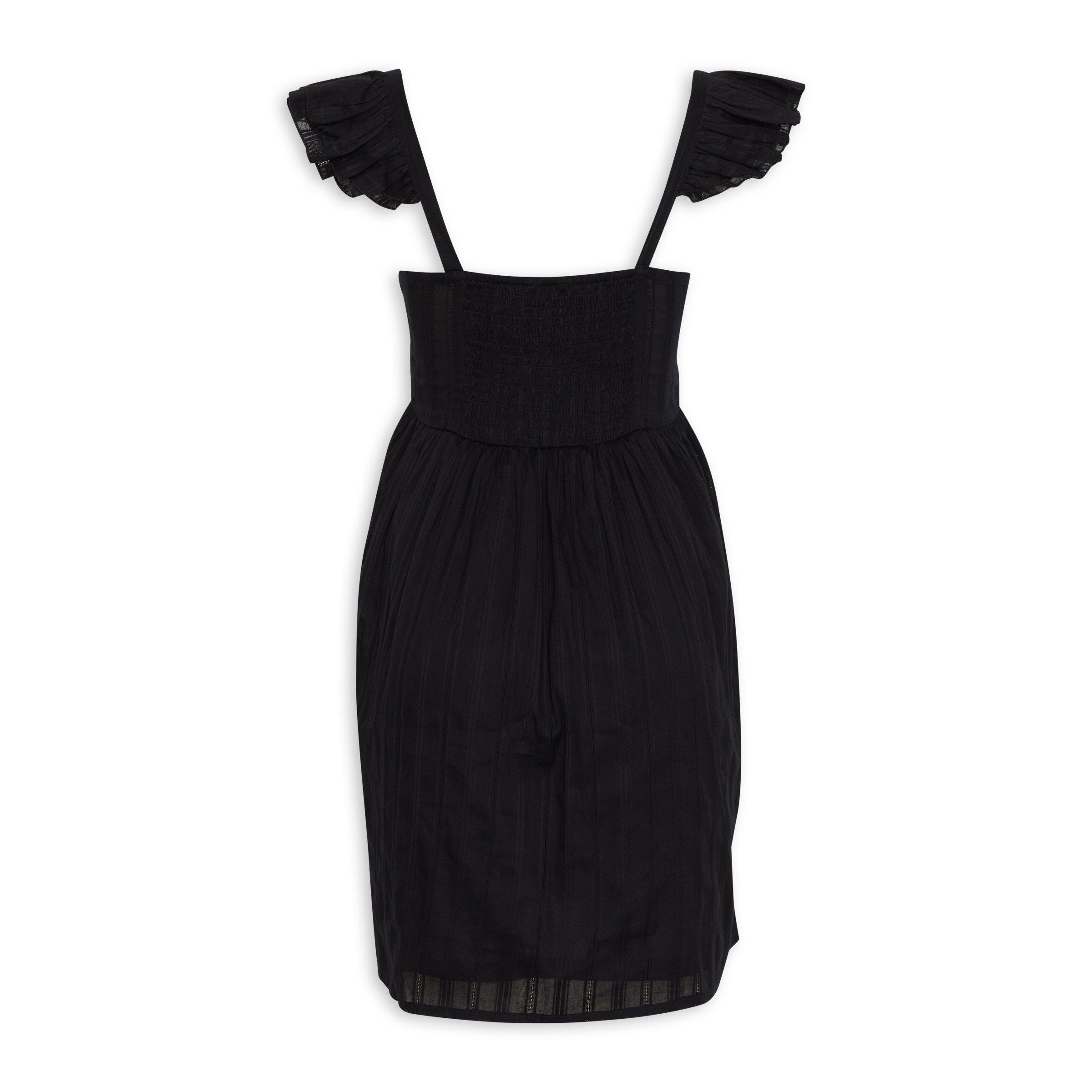 Black Fit and Flare Dress (3105871) | Identity