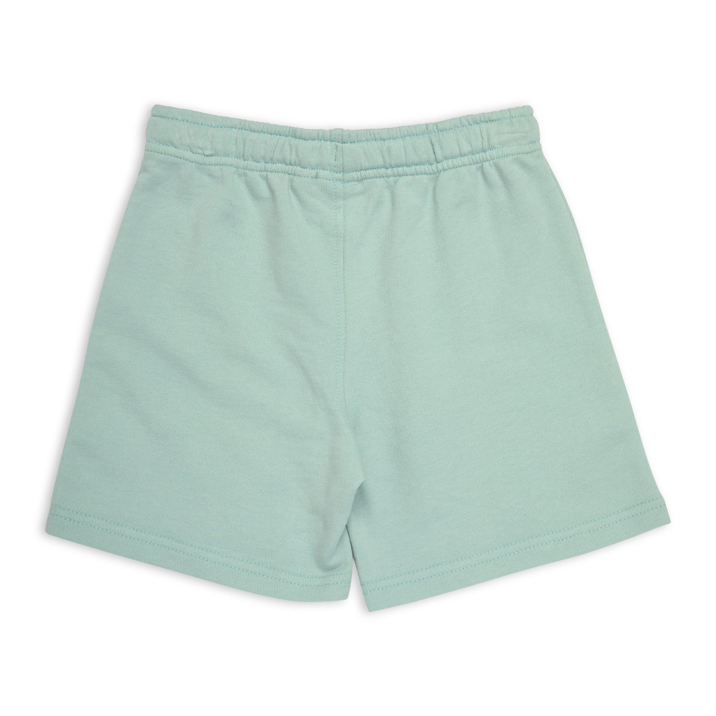 Kids best sale green shorts