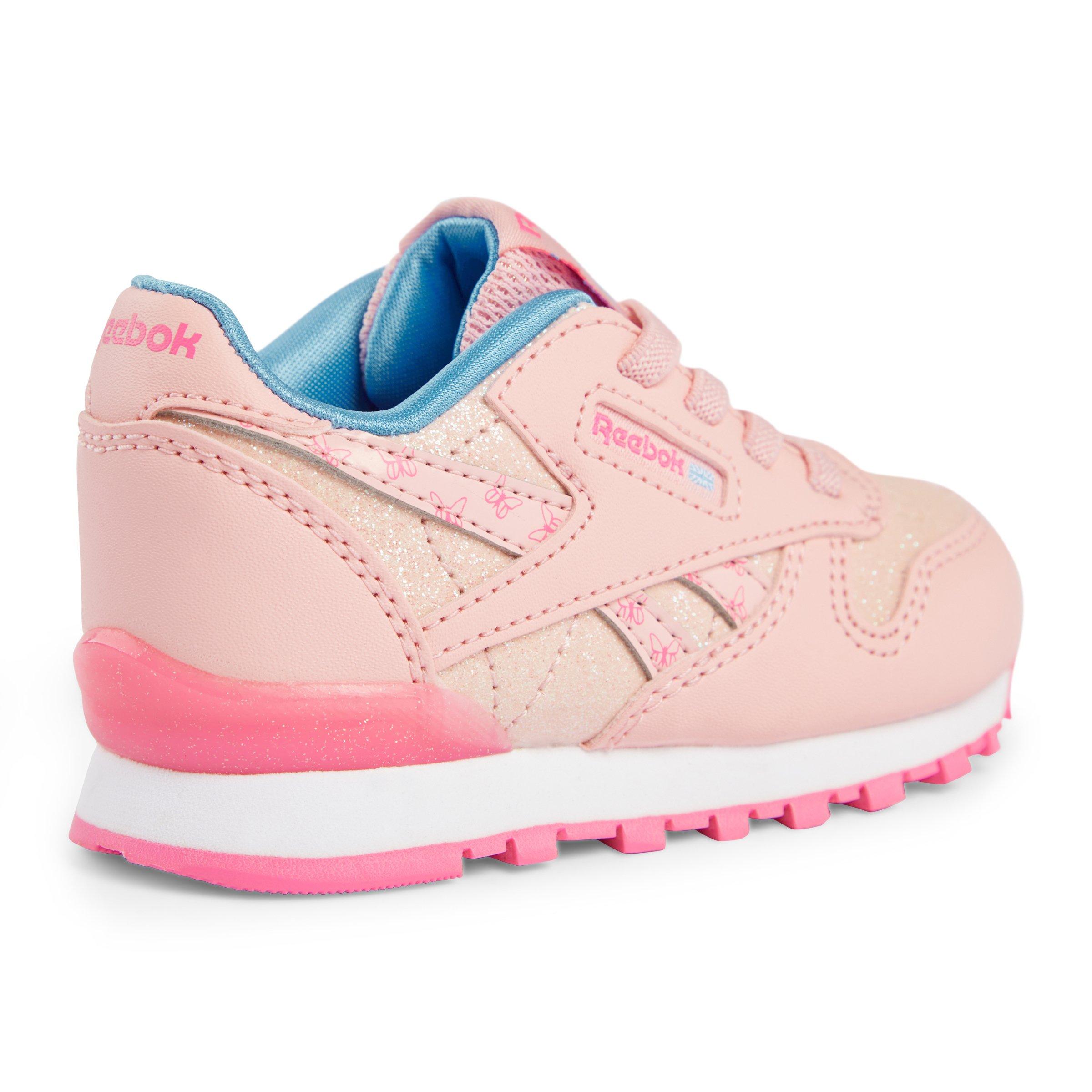 Reebok Infant Girls Classic Leather Step Hr0656 Pink - Chrysanthou