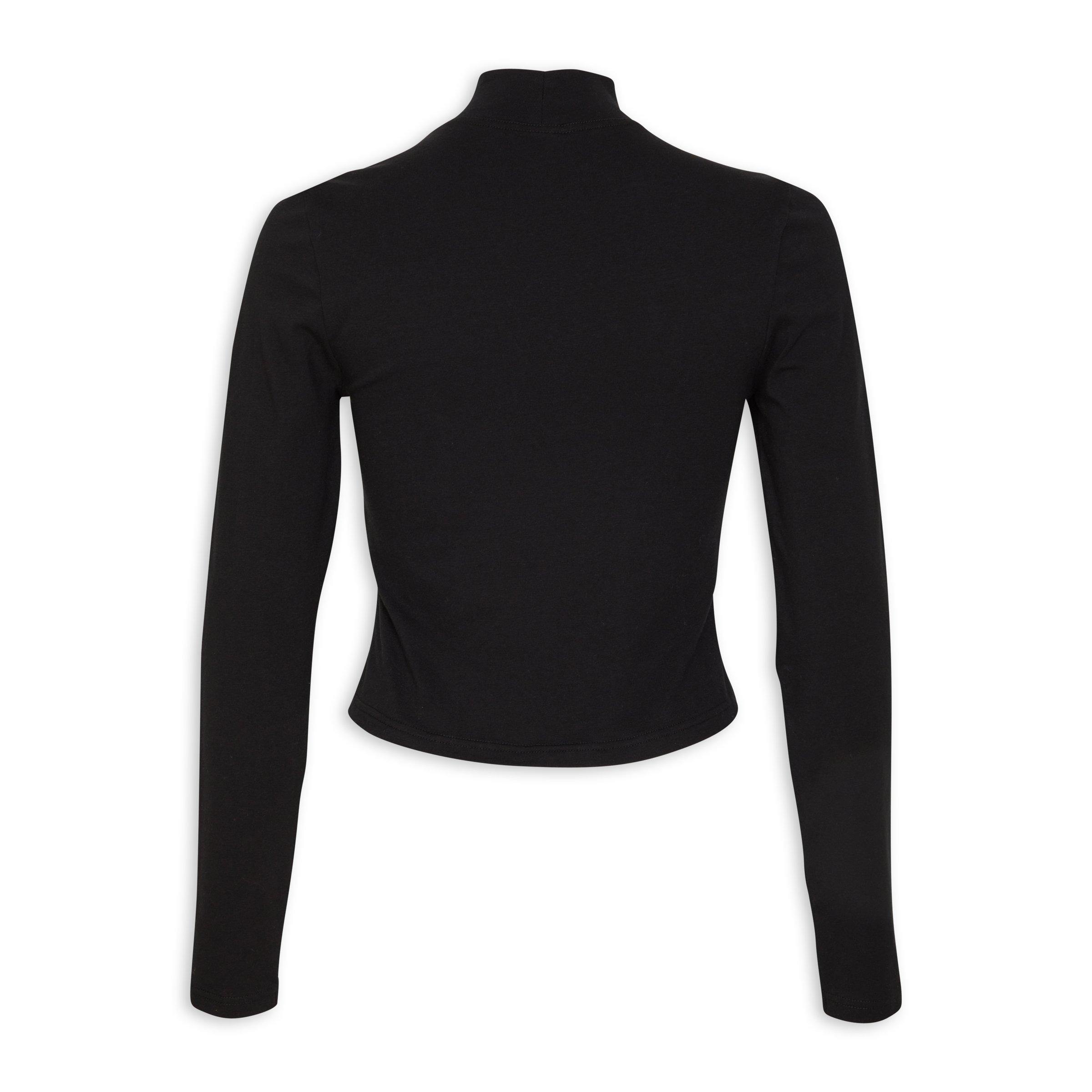 トップス WIRROW Black Turtleneck Knit Black Turtle Neck Tee (3106067) | Identity