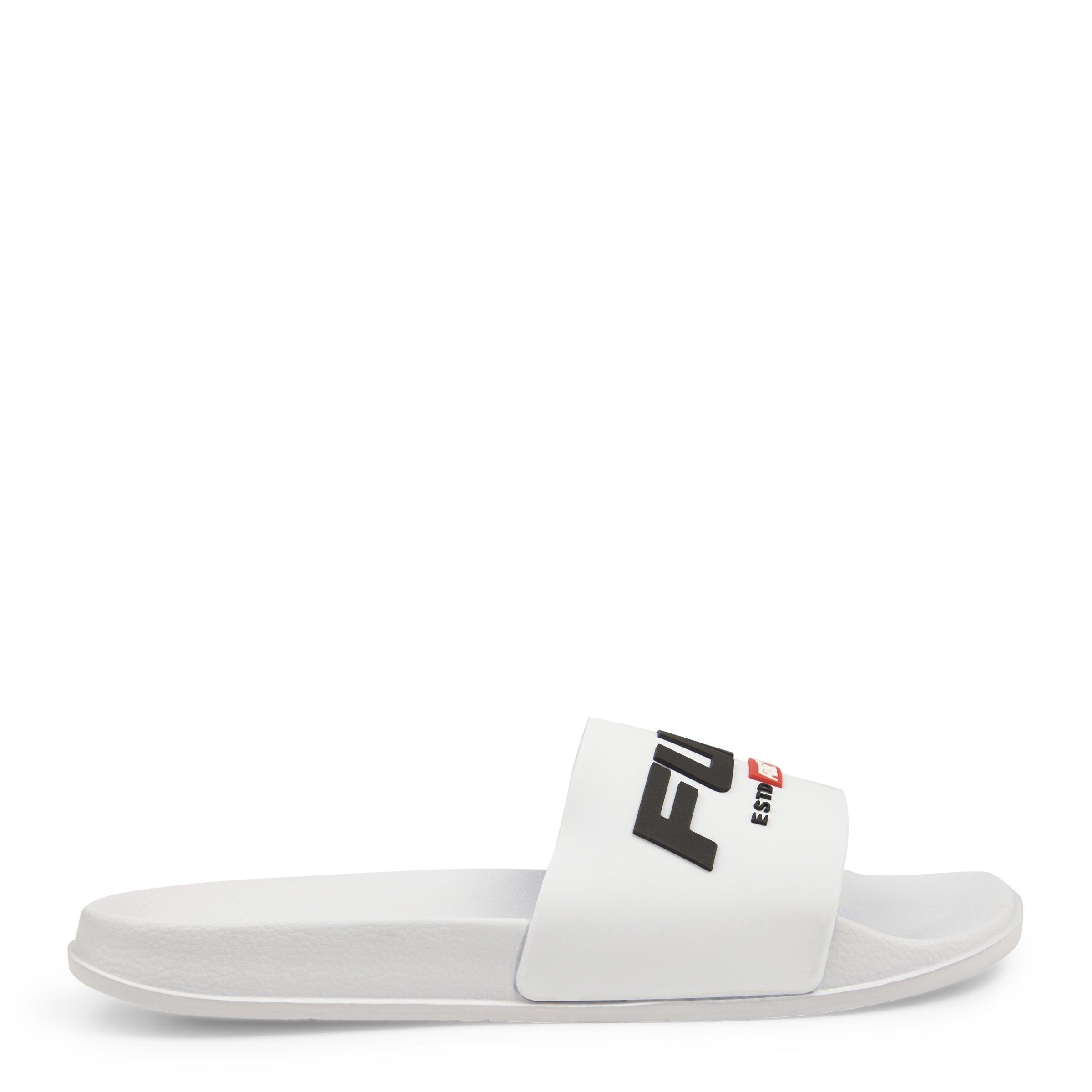 White pool slides hot sale