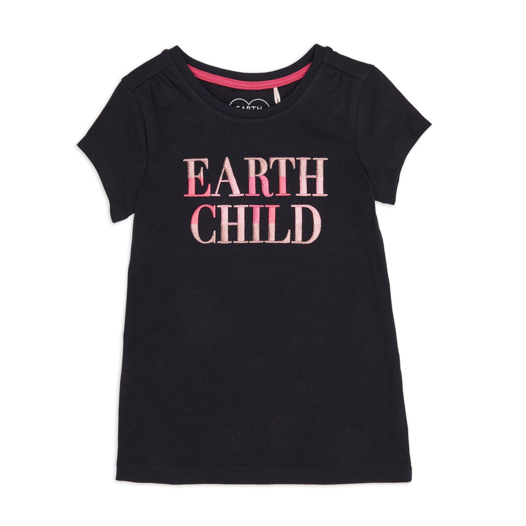 Girls navy outlet t shirt