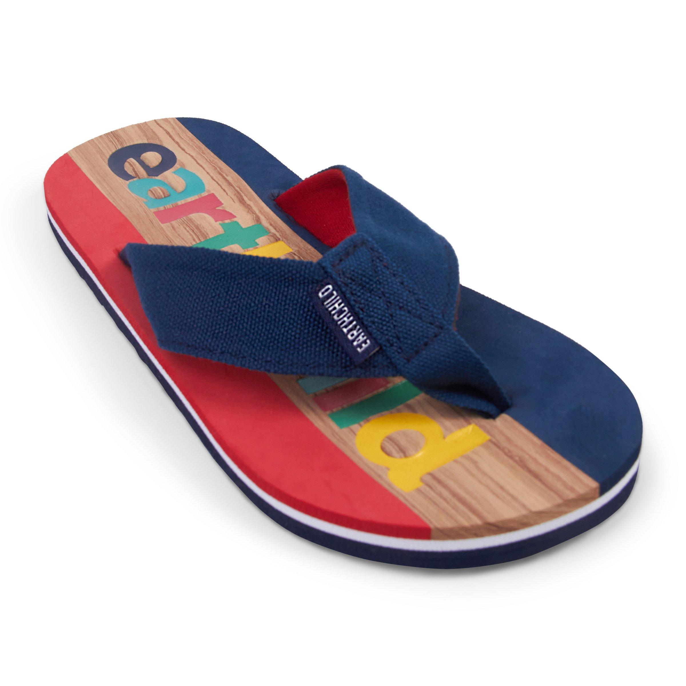 Boys rainbow flip online flops