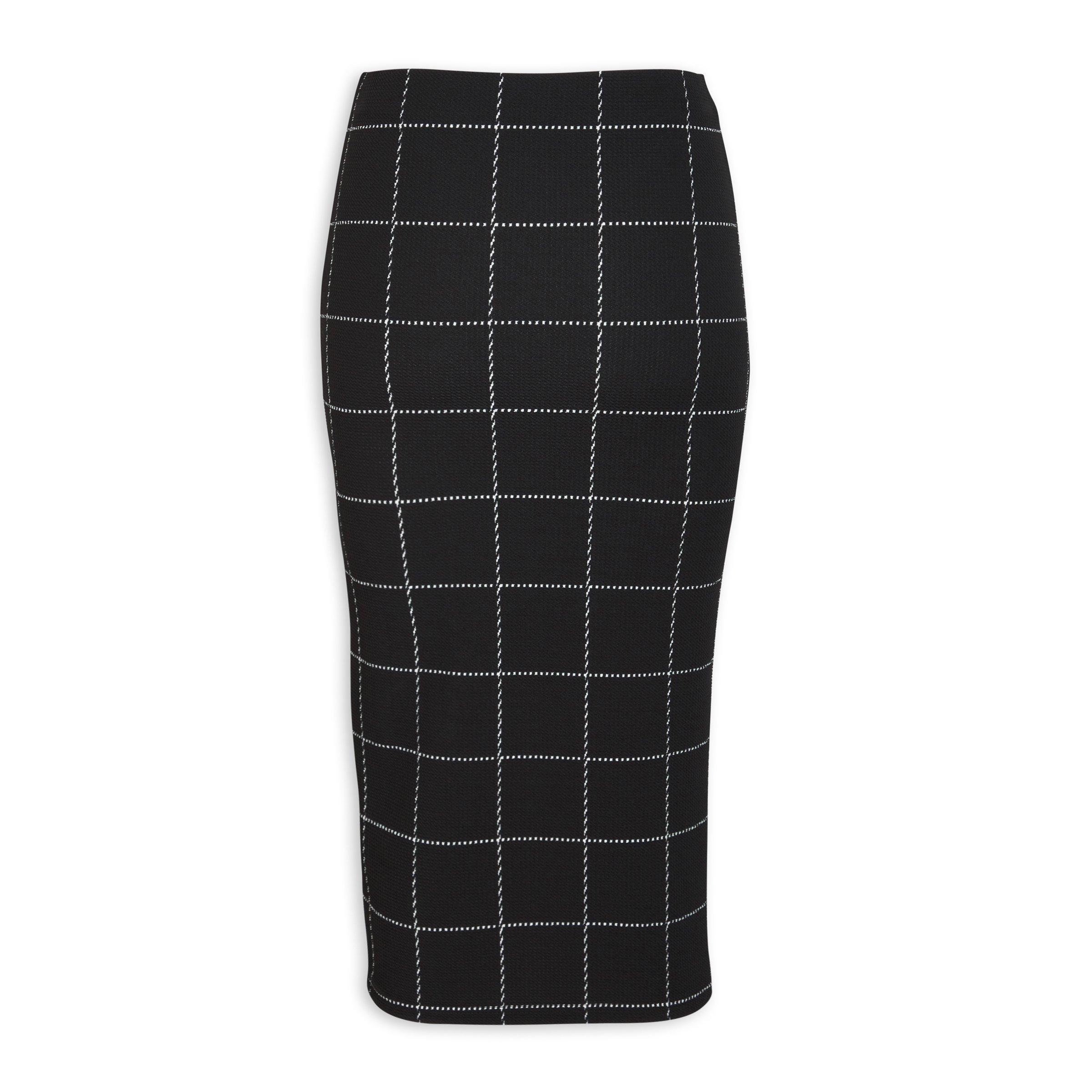 Check shop bodycon skirt