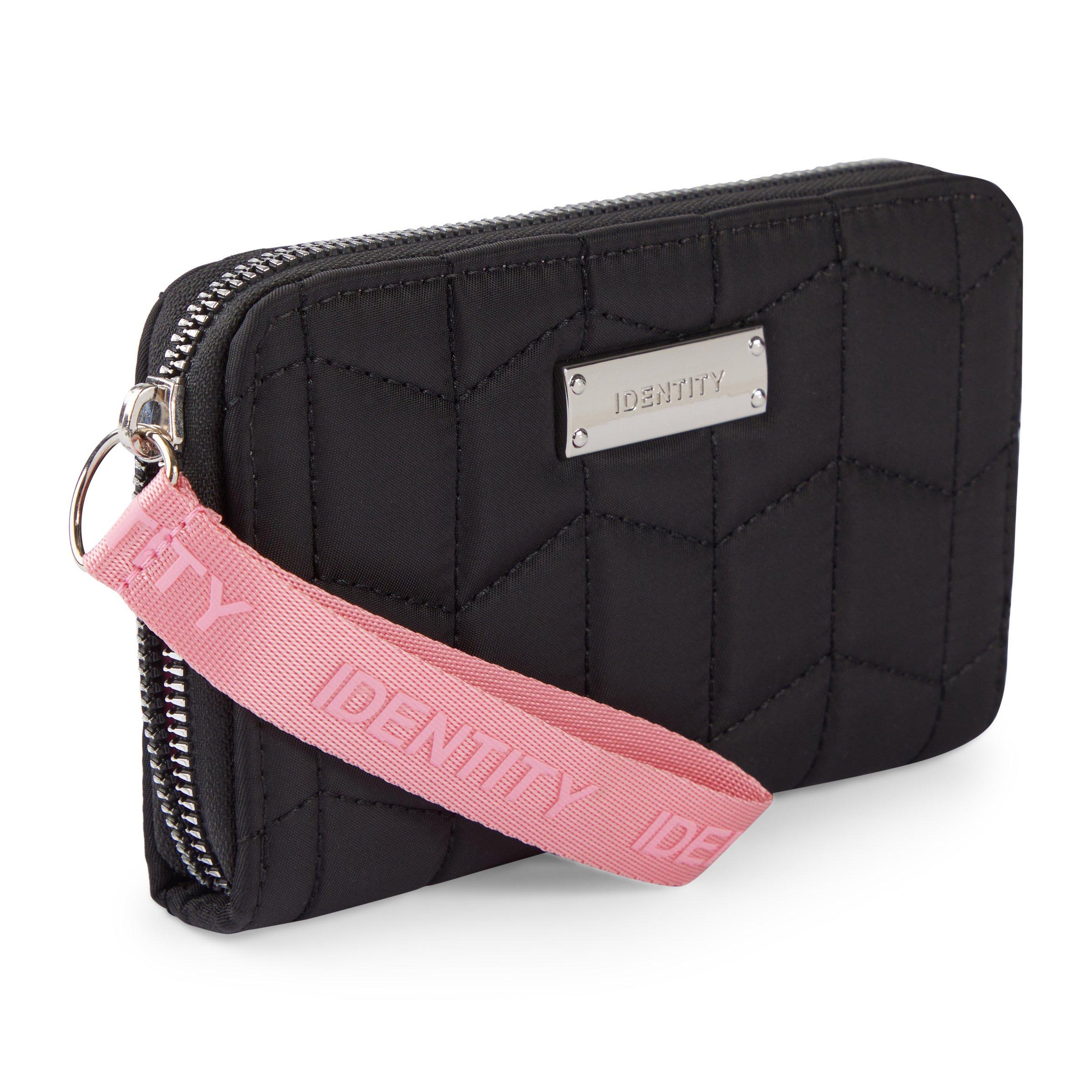 Black Zip Around Purse 3106298 Identity