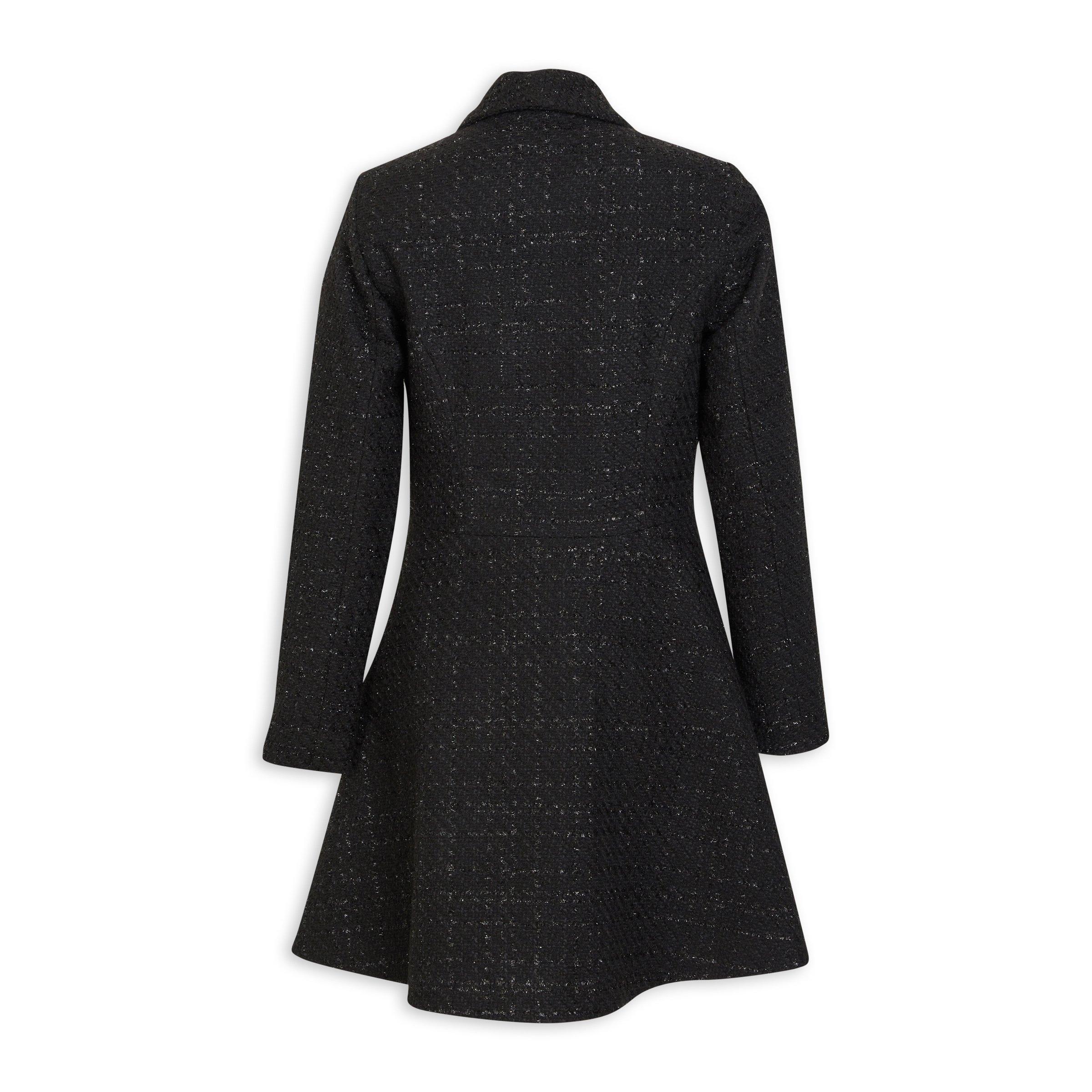 Black womens cheap dress coat